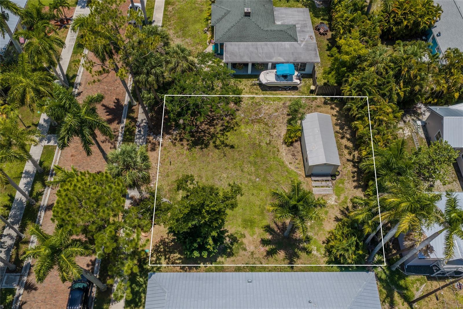 Land at 610 TRABUE AVE, PUNTA GORDA, photo 7 of 12