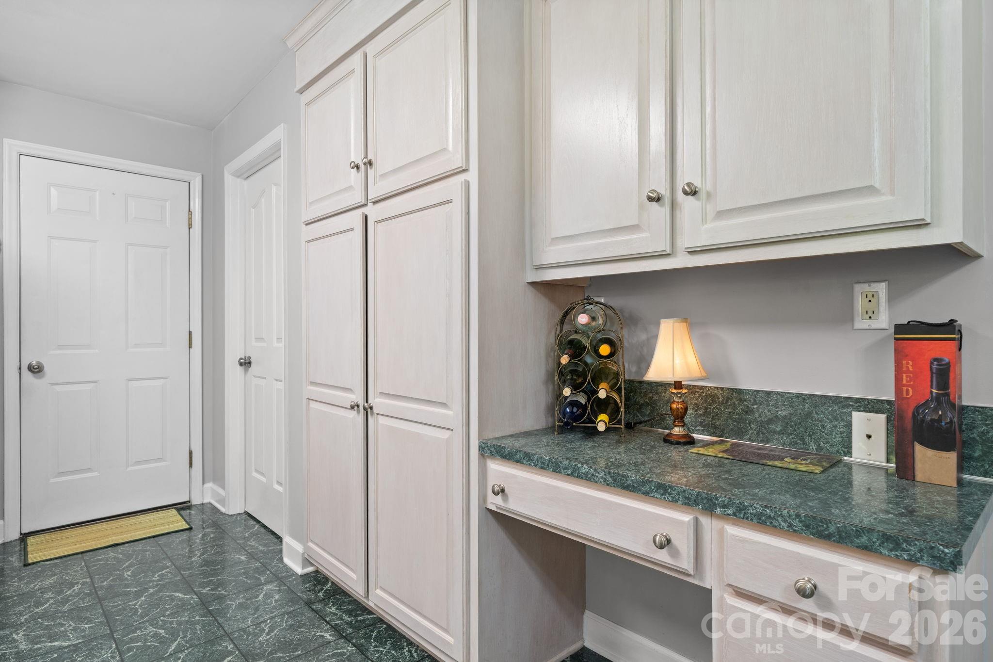 Desk in Kitchen - 4093 Fairview Drive, Maiden