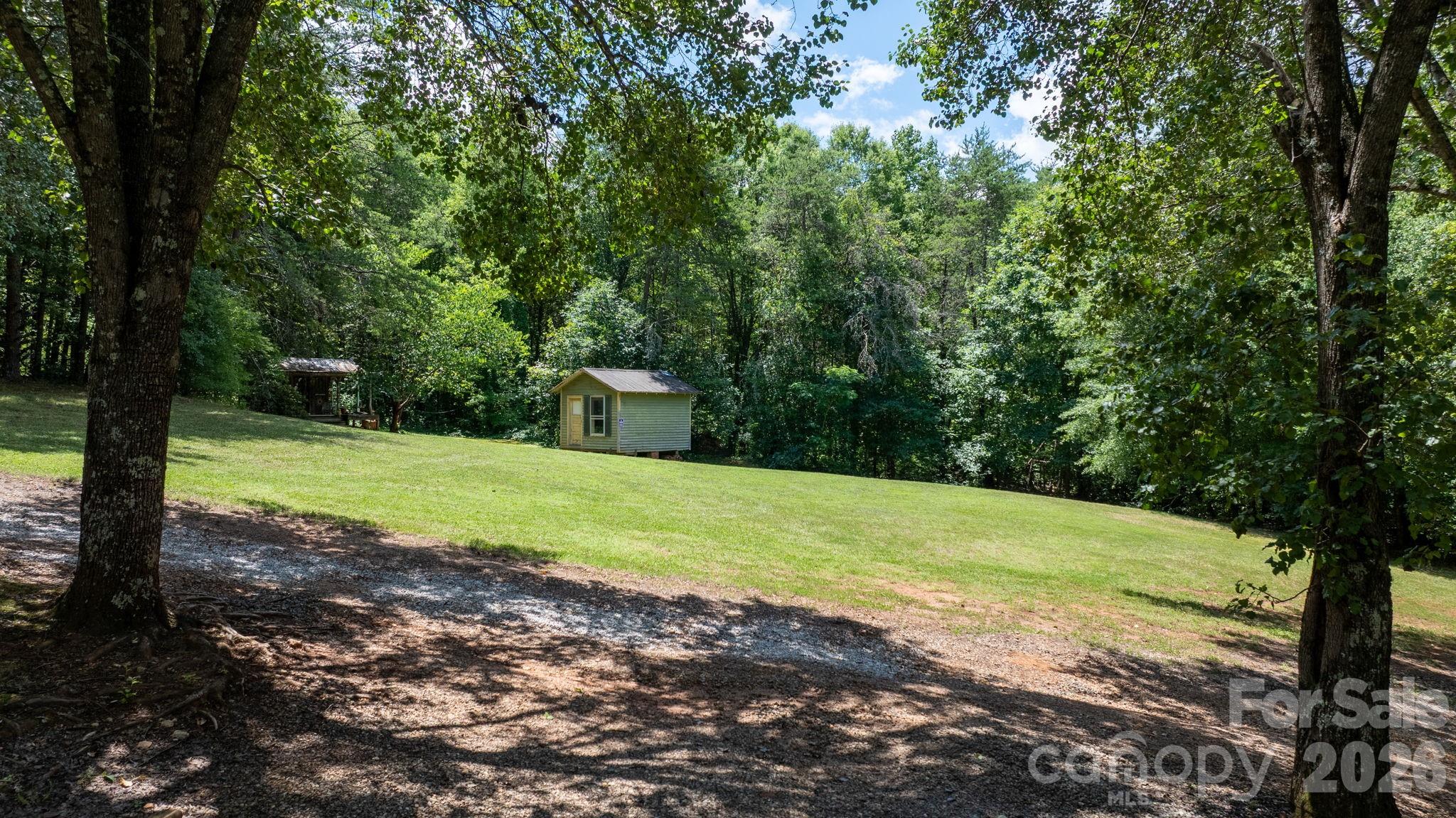 Side Yard - 4093 Fairview Drive, Maiden