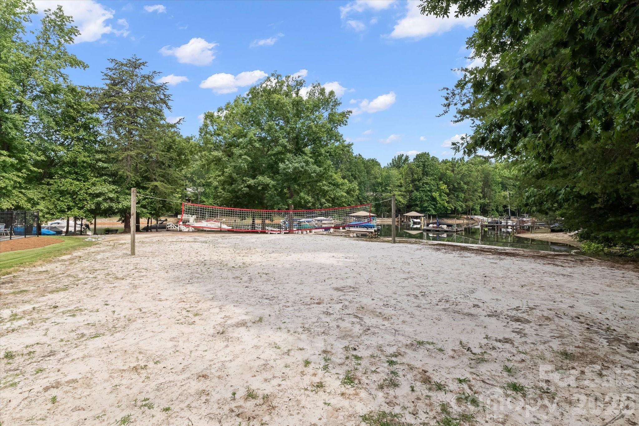 Volleyball Court - 122 Lake Pine Road, Mooresville