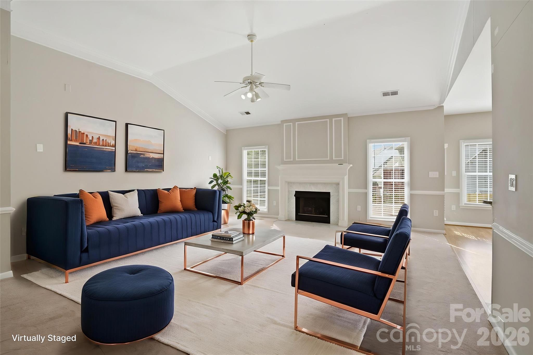 Virtually Staged - 15733 Berryfield Street, Huntersville