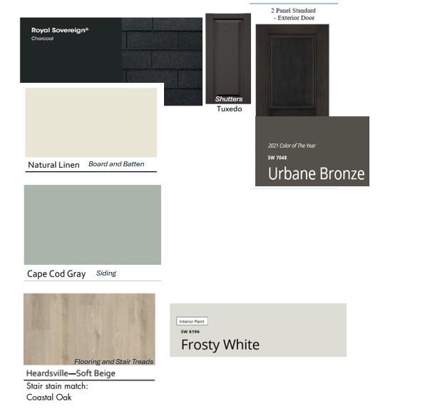 Exterior Colors - 1624 Piper Creek Avenue, Newton