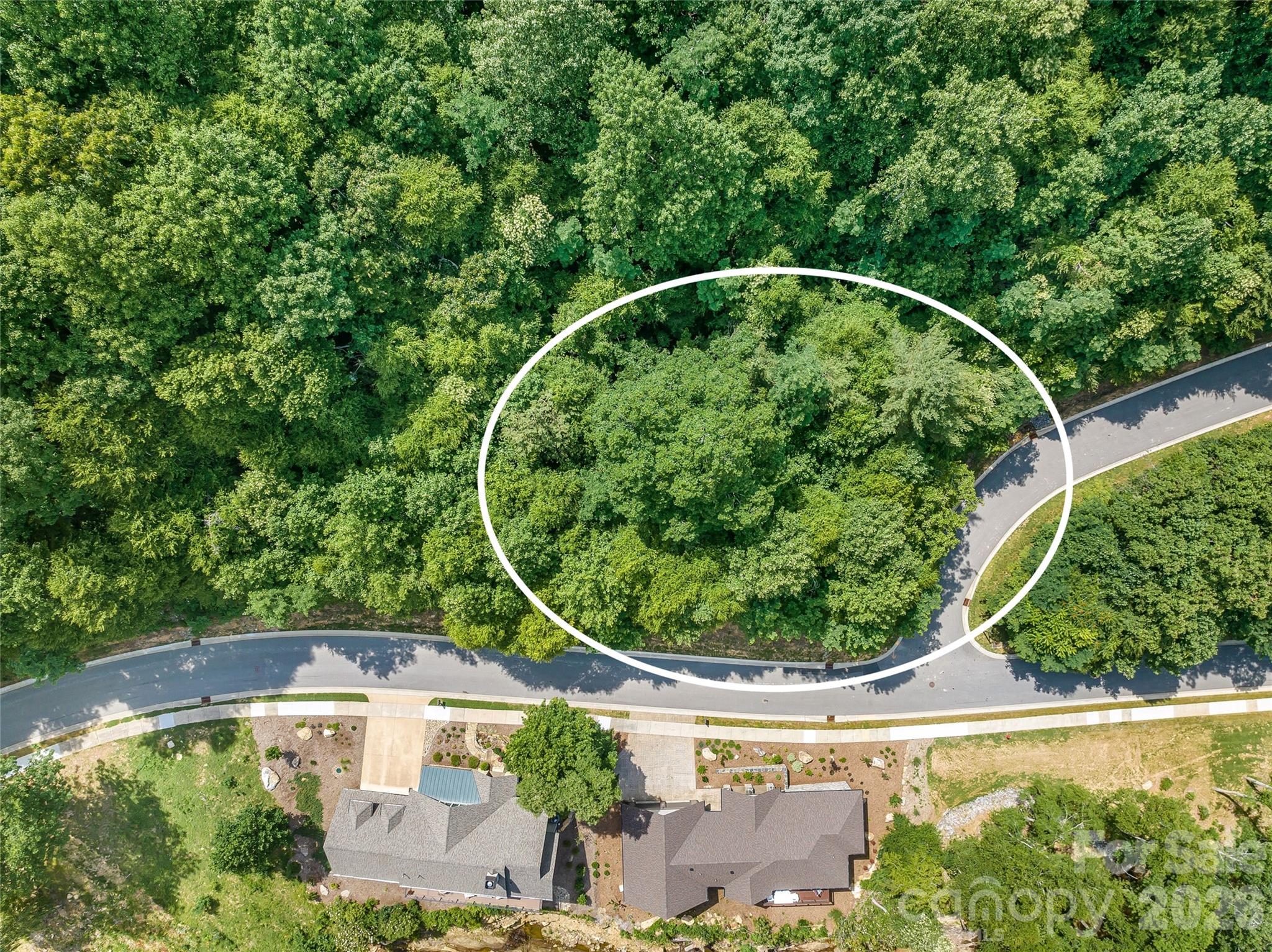 Approximate location of lot - 53 Old Lafayette Lane, Black Mountain