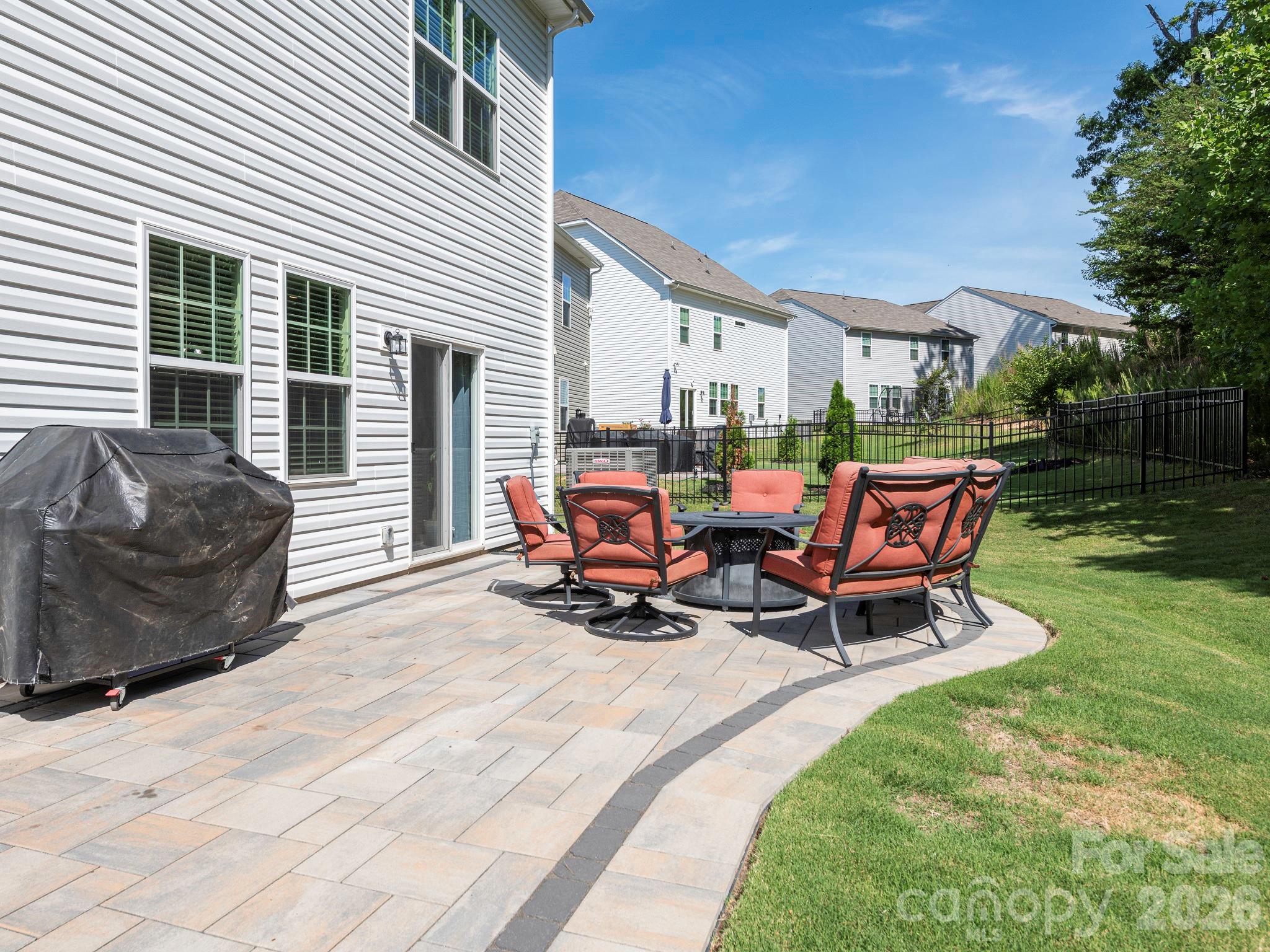 BEAUTIFUL PATIO WITH BERMUDA SOD - 388 Kennerly Center Drive, Mooresville