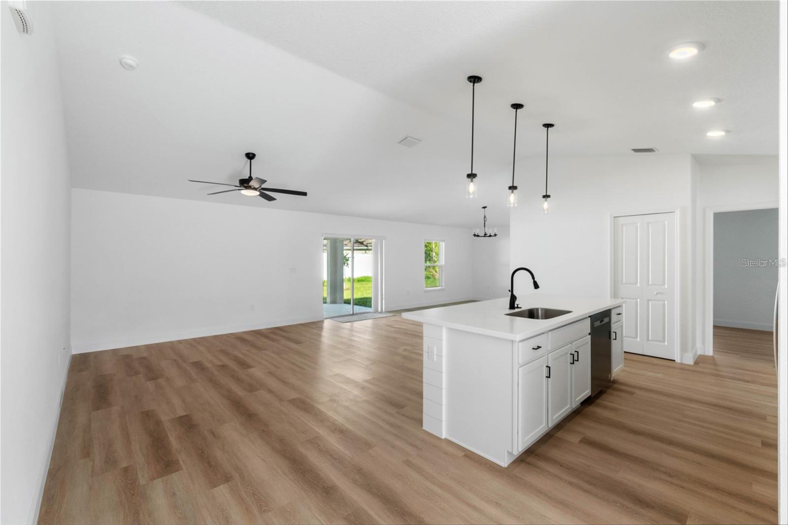 Open Concept Kitchen-Living room - 18 FLAMINGO DR, PALM COAST