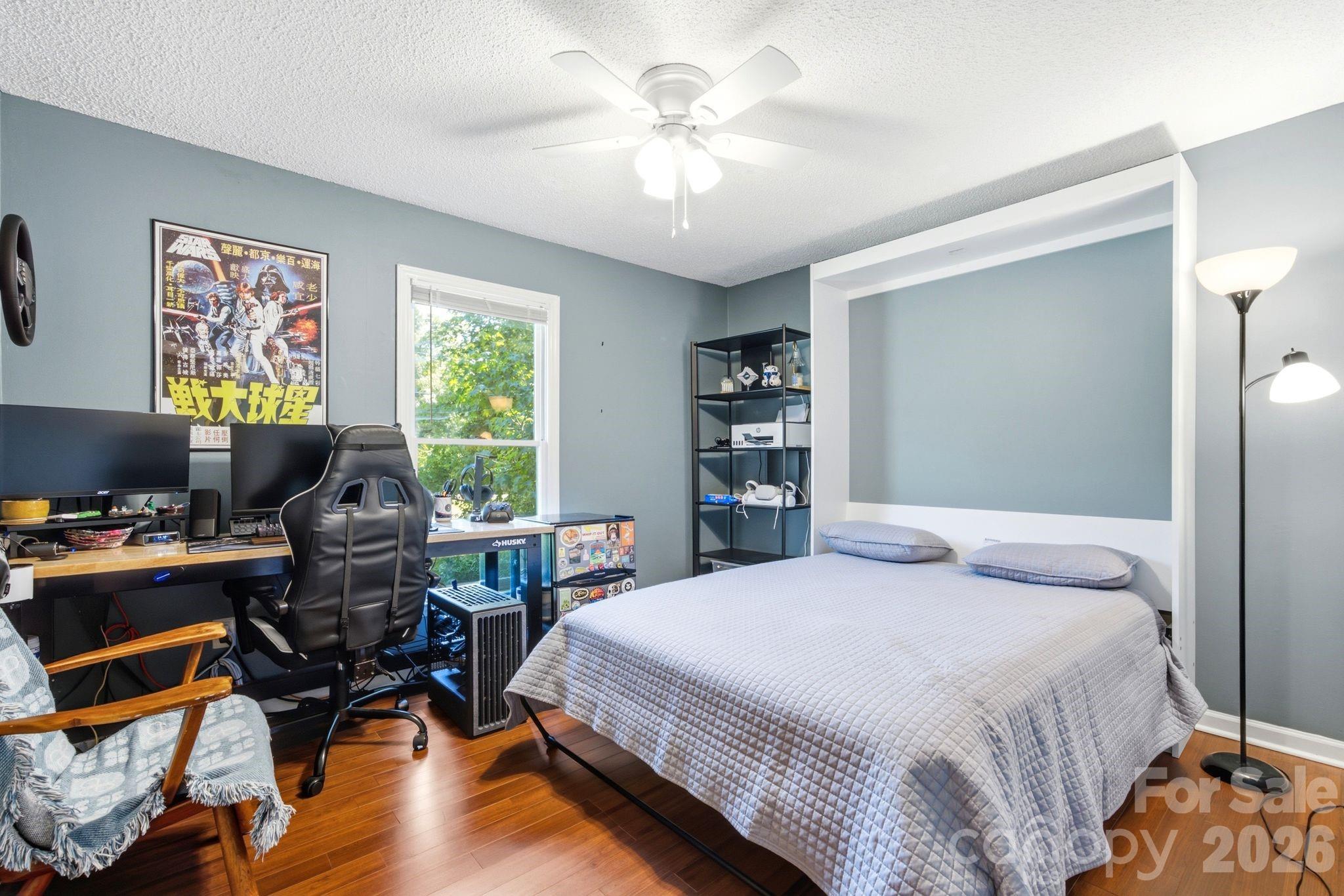 murphy bed down - 1949 Ridge Road, Clover