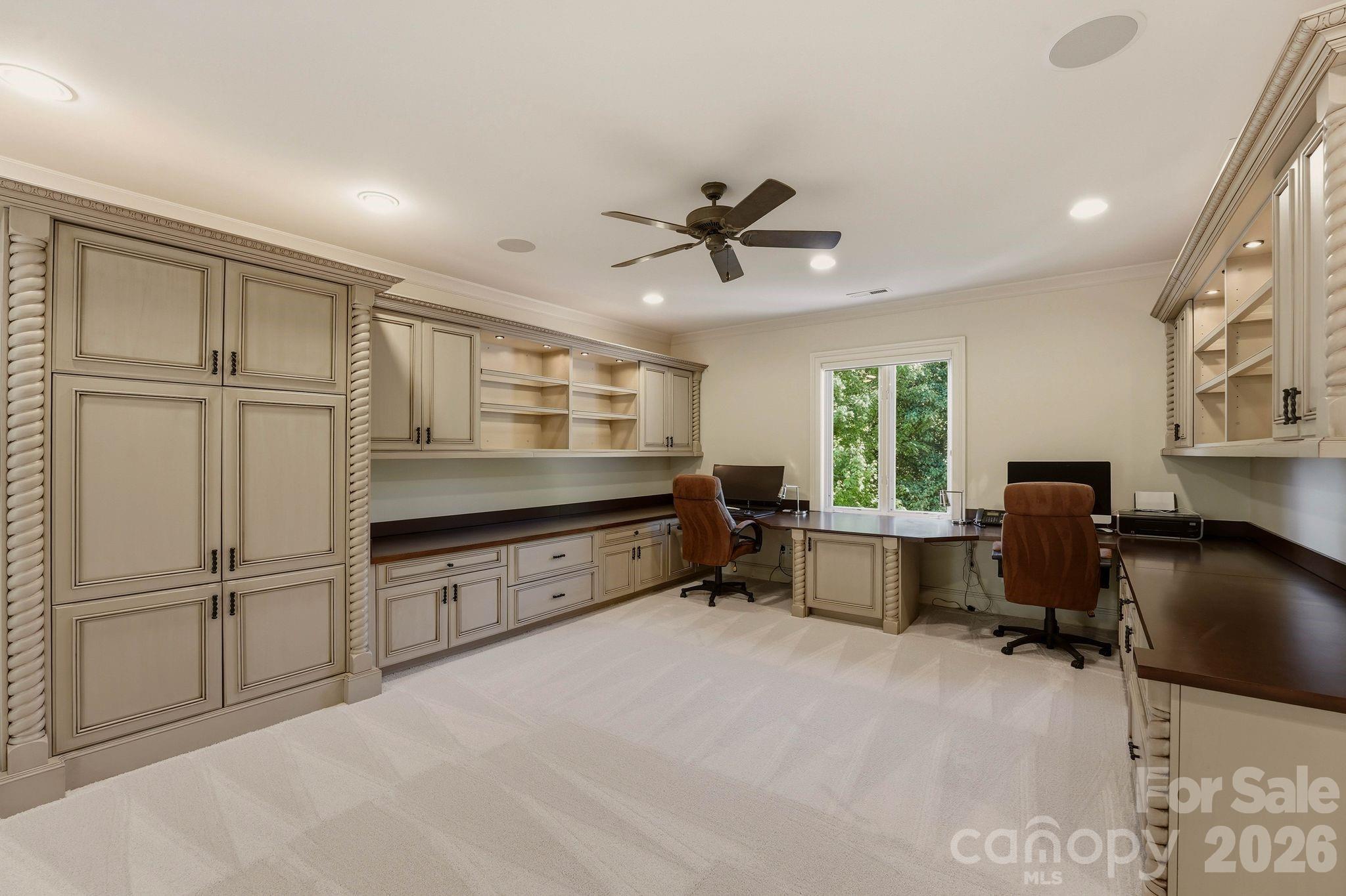 Upper-level office loft. - 16920 Harbor Master Cove, Cornelius