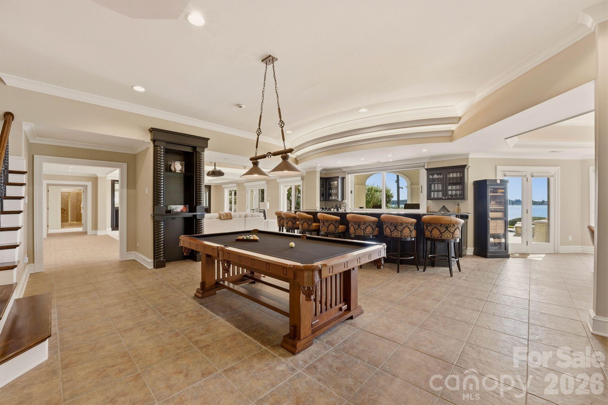 Lake-Level Billiards - 16920 Harbor Master Cove, Cornelius