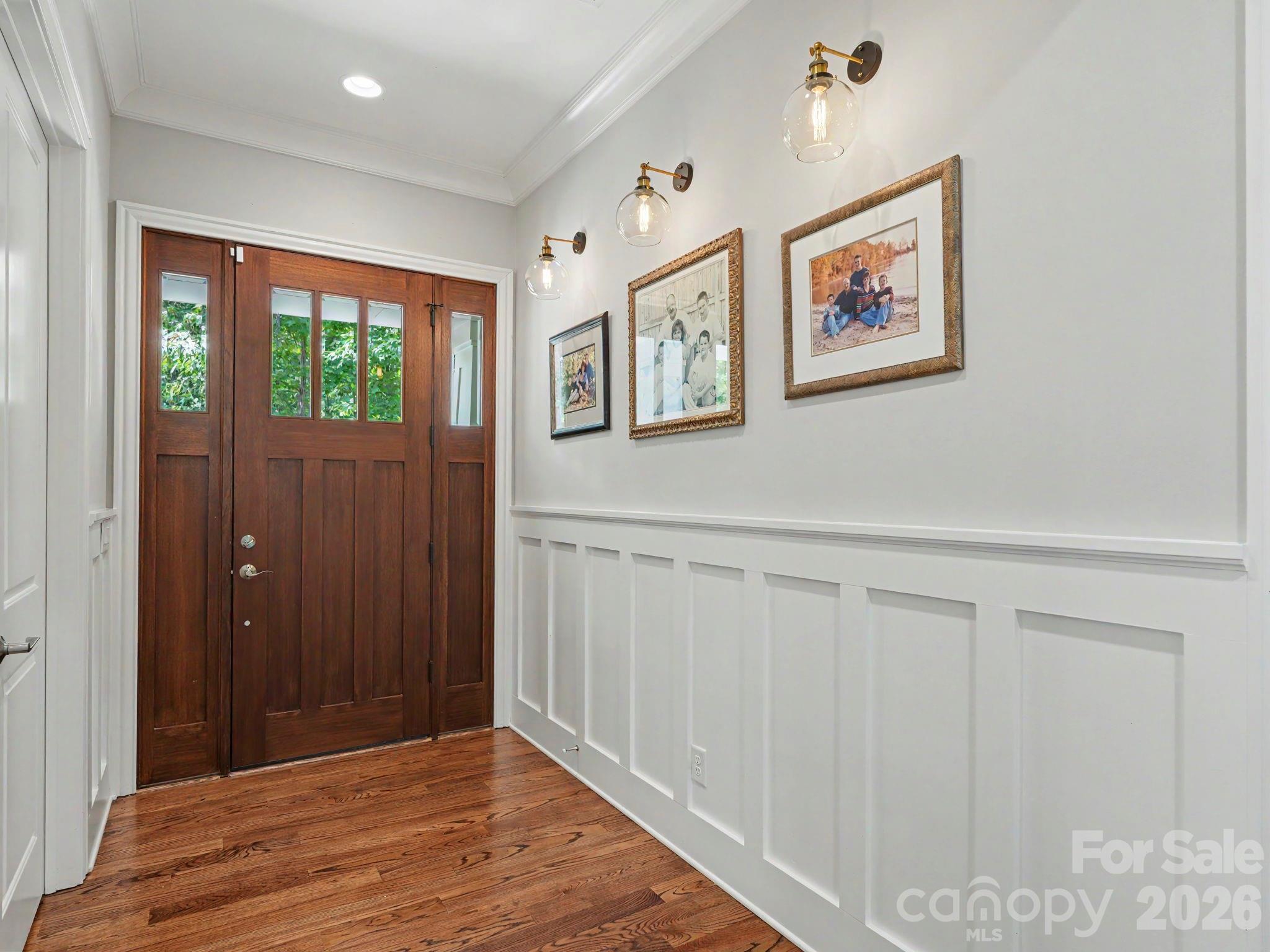 Front door leading to Foyer - 9560 Regent Drive, Davidson