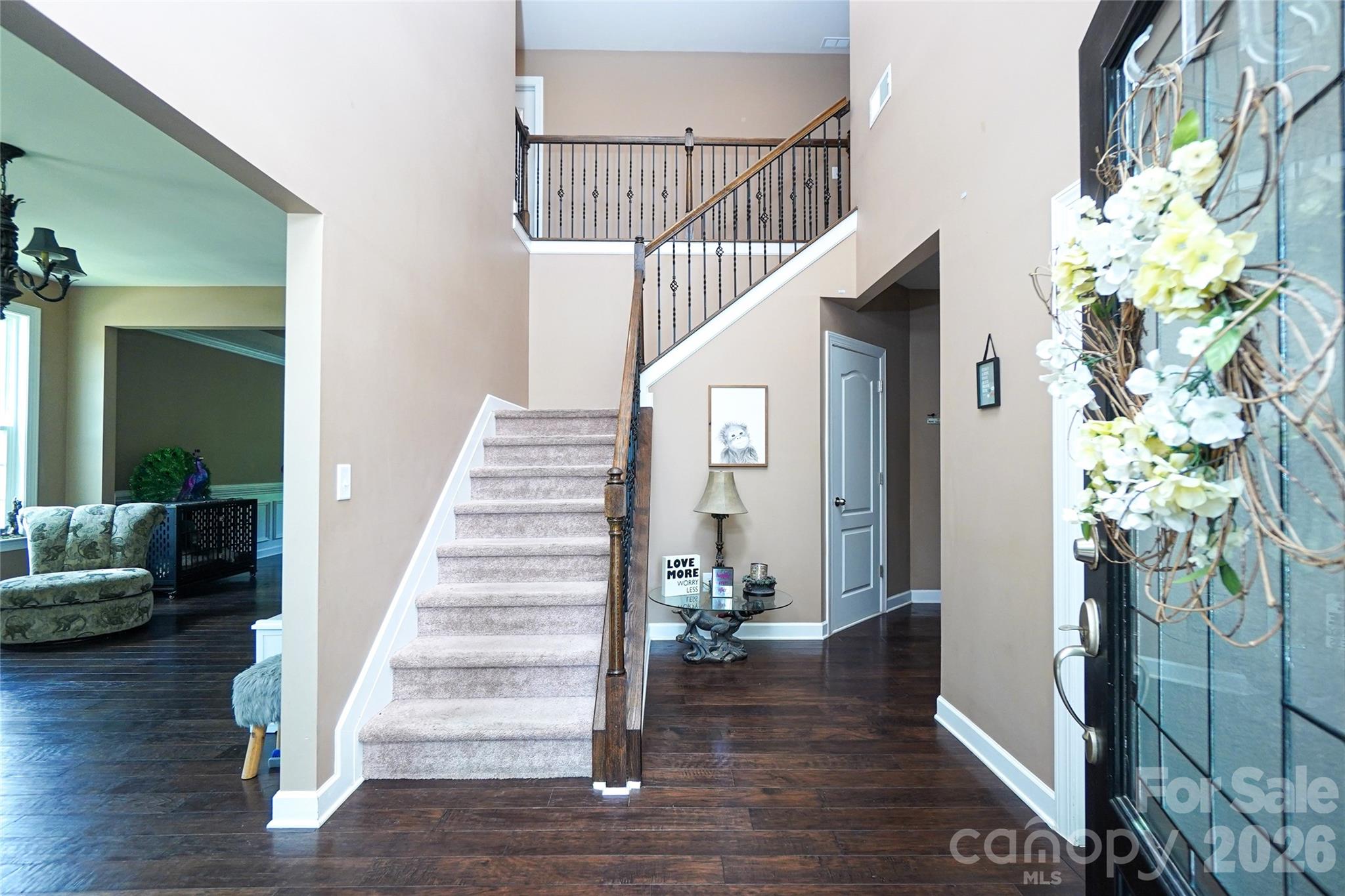 Stairs to 2nd level - 1238 Stonecrest Boulevard, Fort Mill