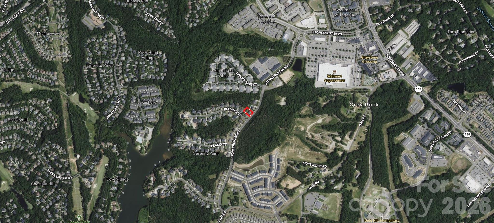location view - 1238 Stonecrest Boulevard, Fort Mill