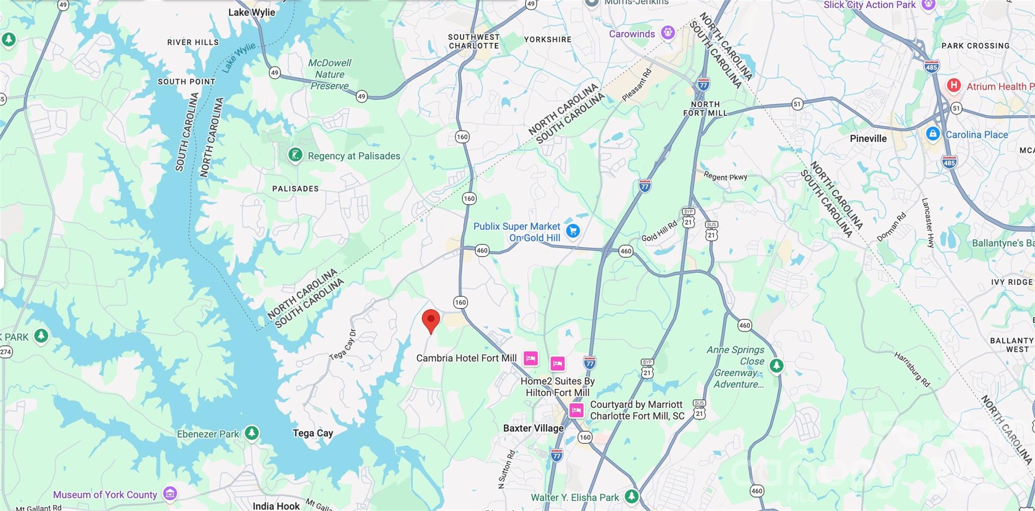 location - 1238 Stonecrest Boulevard, Fort Mill