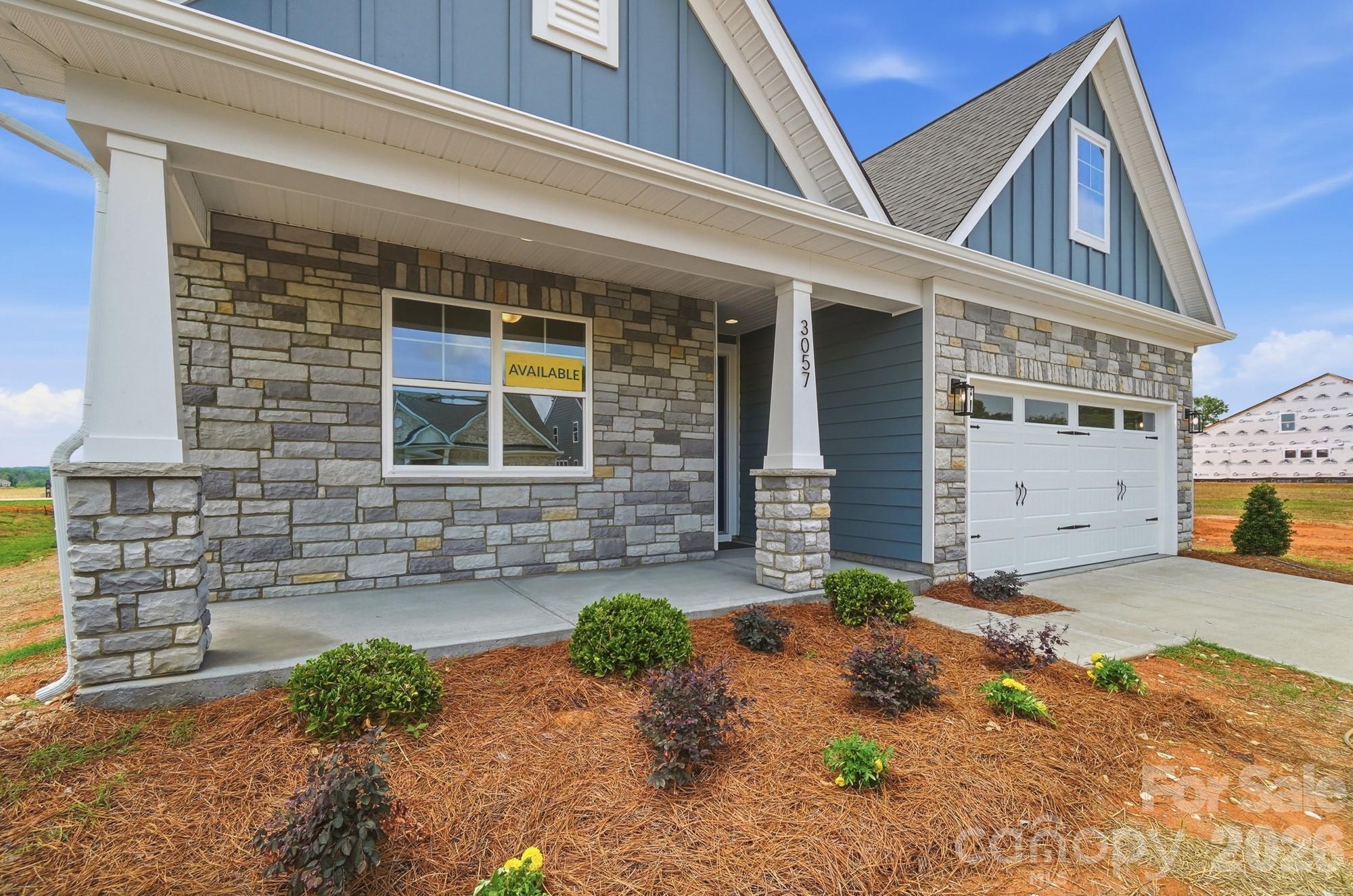 Homesite 35 features a Stanley E floorplan - 3057 Constitution Lane, Gastonia