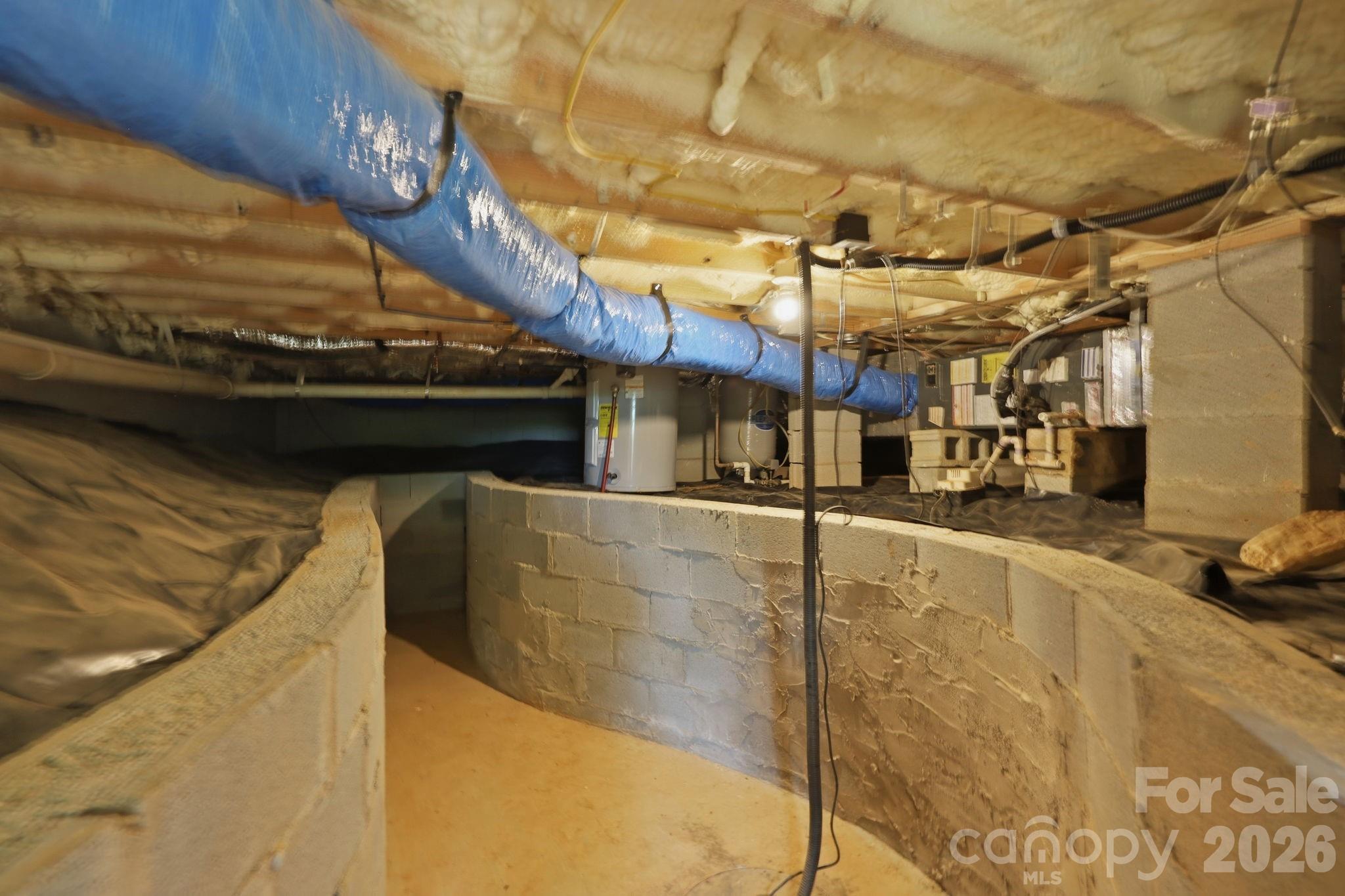 Access to HVAC/Filter System/ Plumbing - 1091 WINDSWEPT RIDGE Road, Marshall