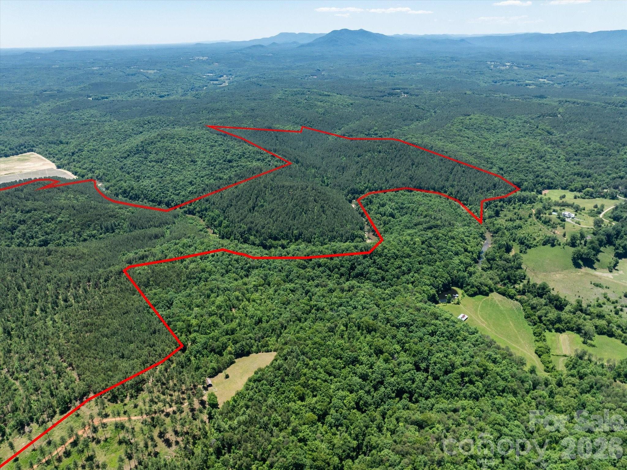 Looking SW - see extensive Broad River frontage. - 99999 Thompson Lake Road, Rutherfordton