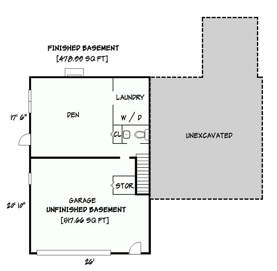 Floor Plan - 5760 Valley Field Road, Hickory
