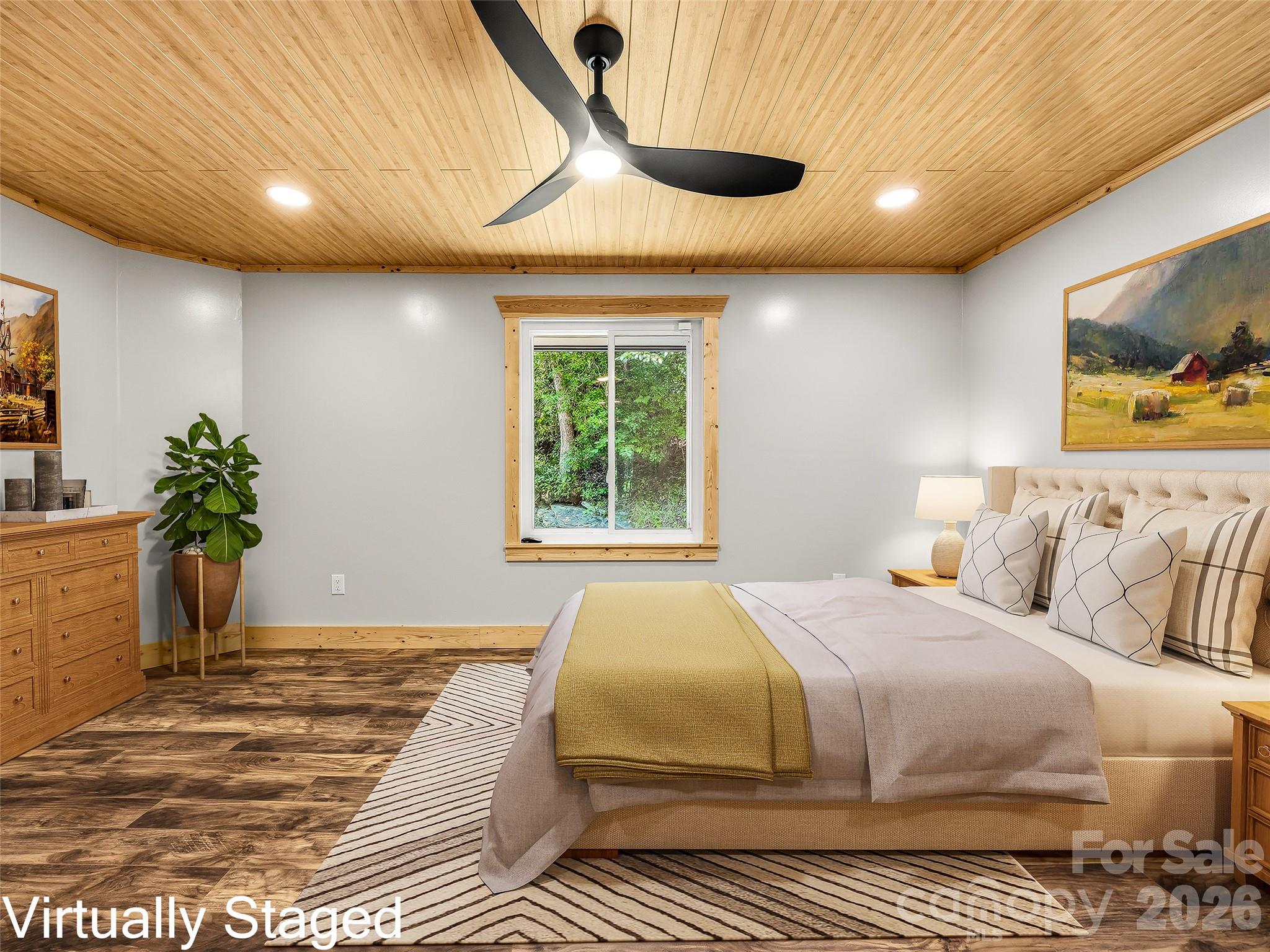 virtually staged - 785 Pisgah Forest Drive, Pisgah Forest