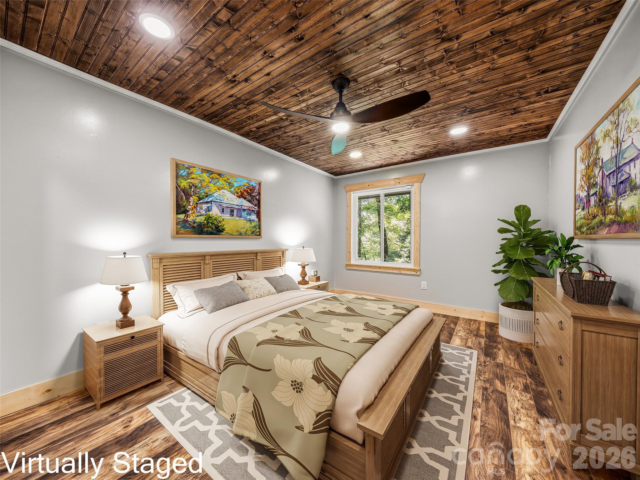 virtually staged - 785 Pisgah Forest Drive, Pisgah Forest