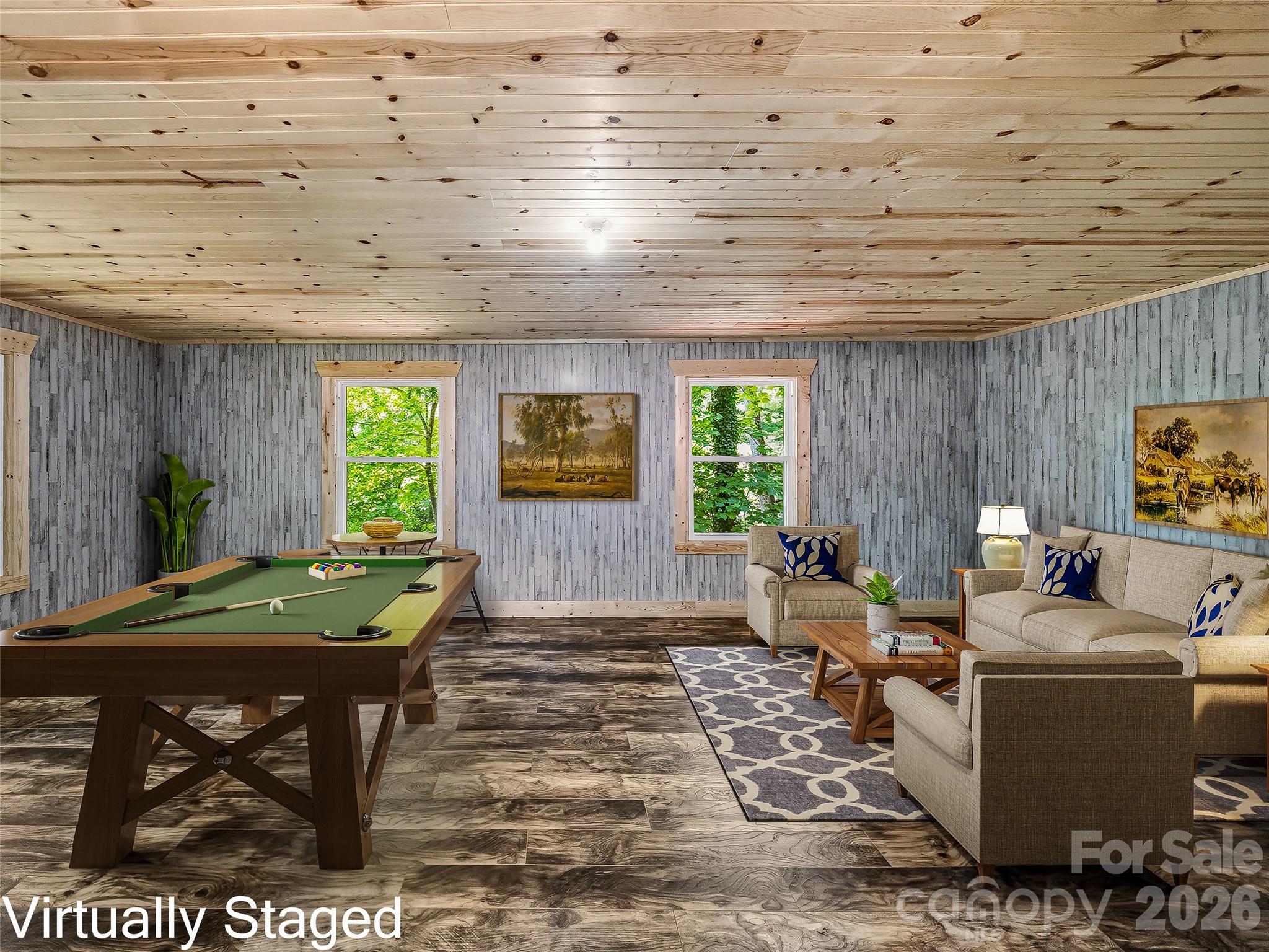 virtually staged - 785 Pisgah Forest Drive, Pisgah Forest