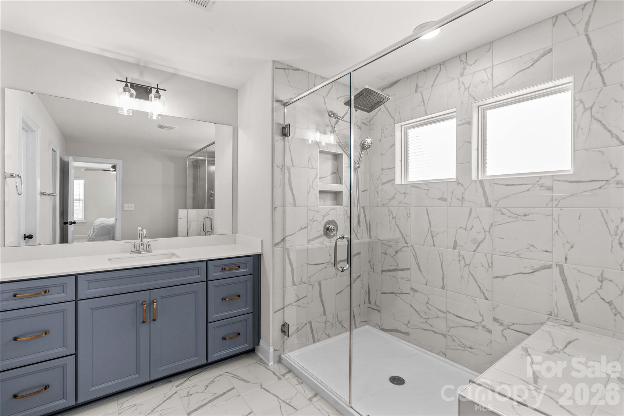 Primary Bath - 116 Summerhill Drive, Mooresville