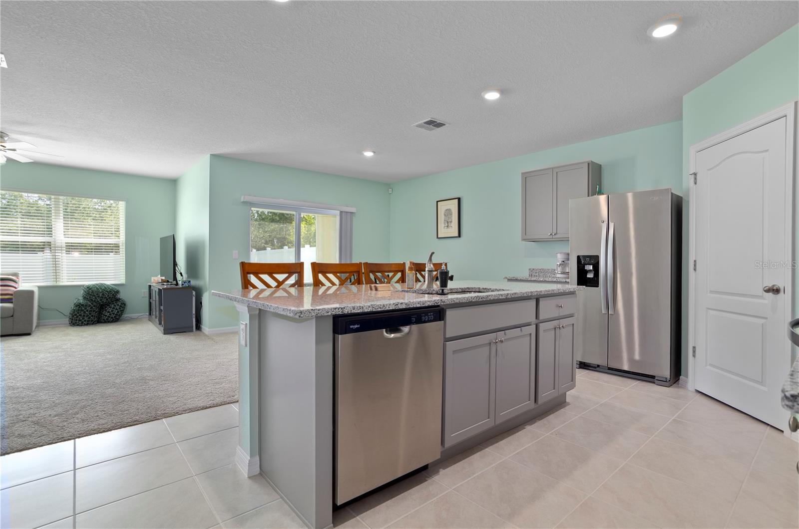 Kitchen | Living Area - 2648 NEVERLAND DR, NEW SMYRNA BEACH