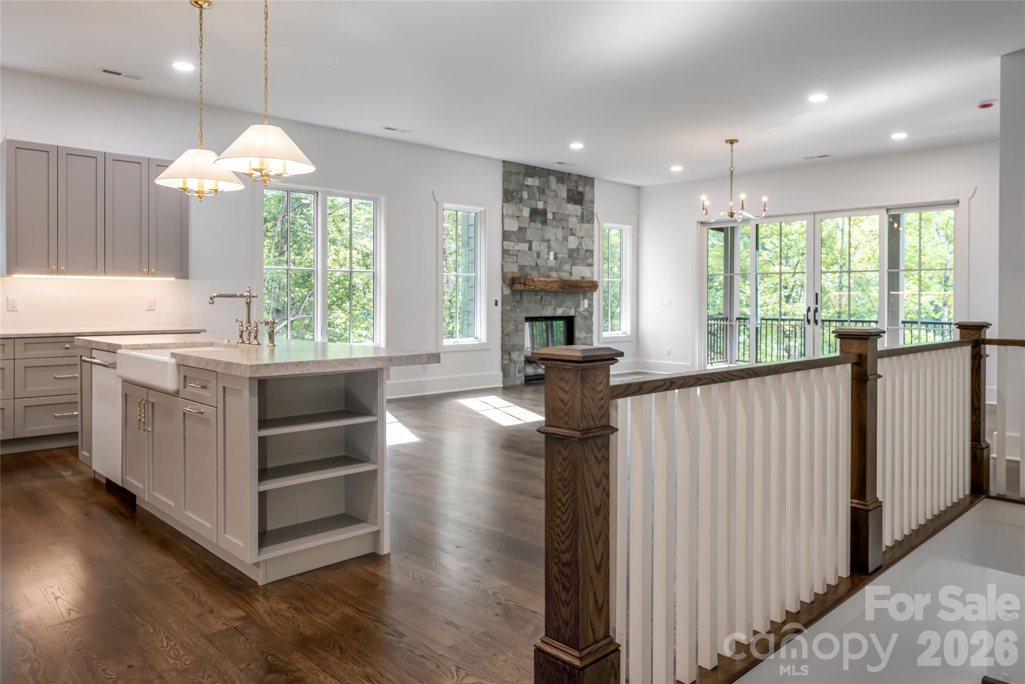 Open floor plan - 58 Blackgum Court, Hendersonville