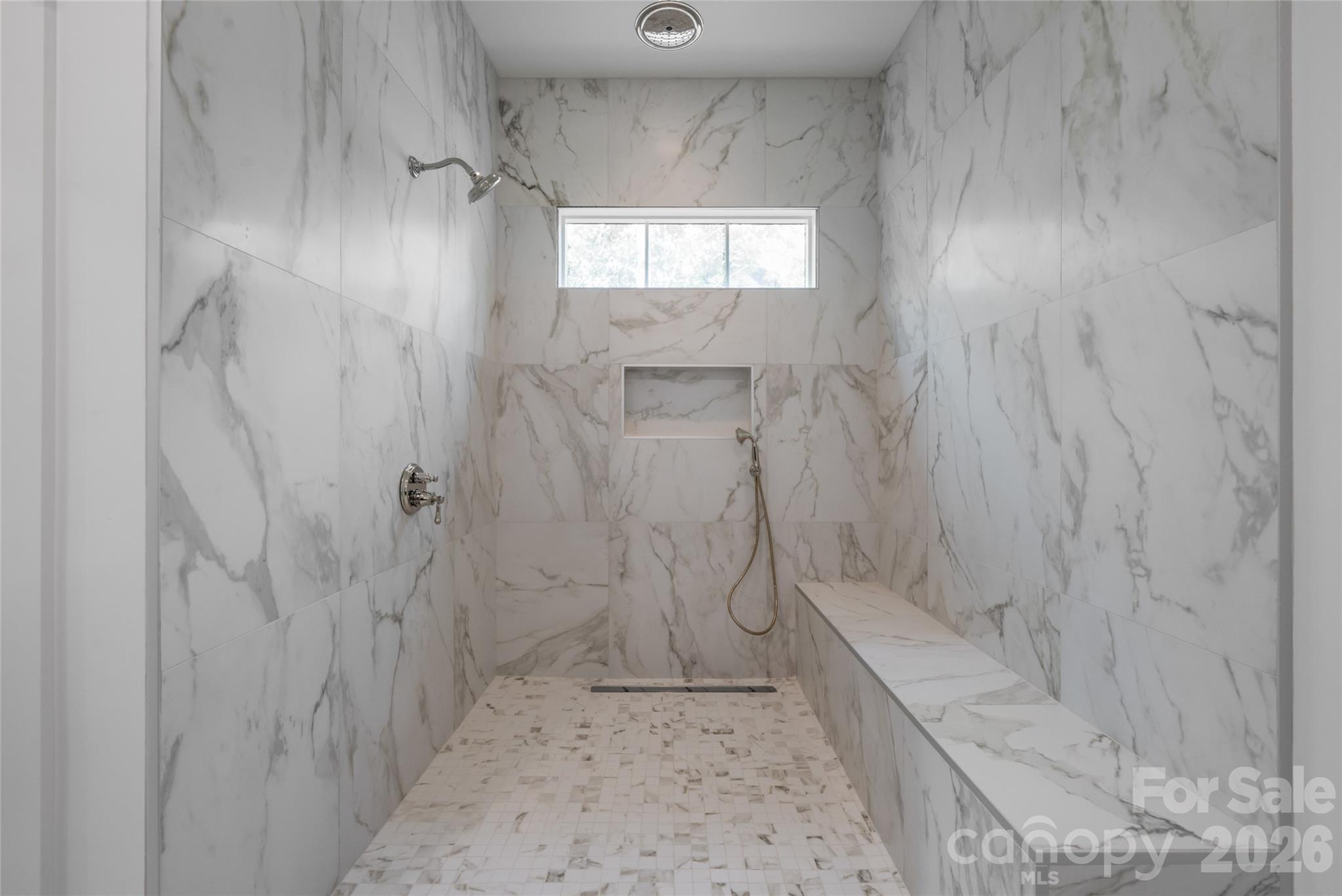Primary shower - 58 Blackgum Court, Hendersonville