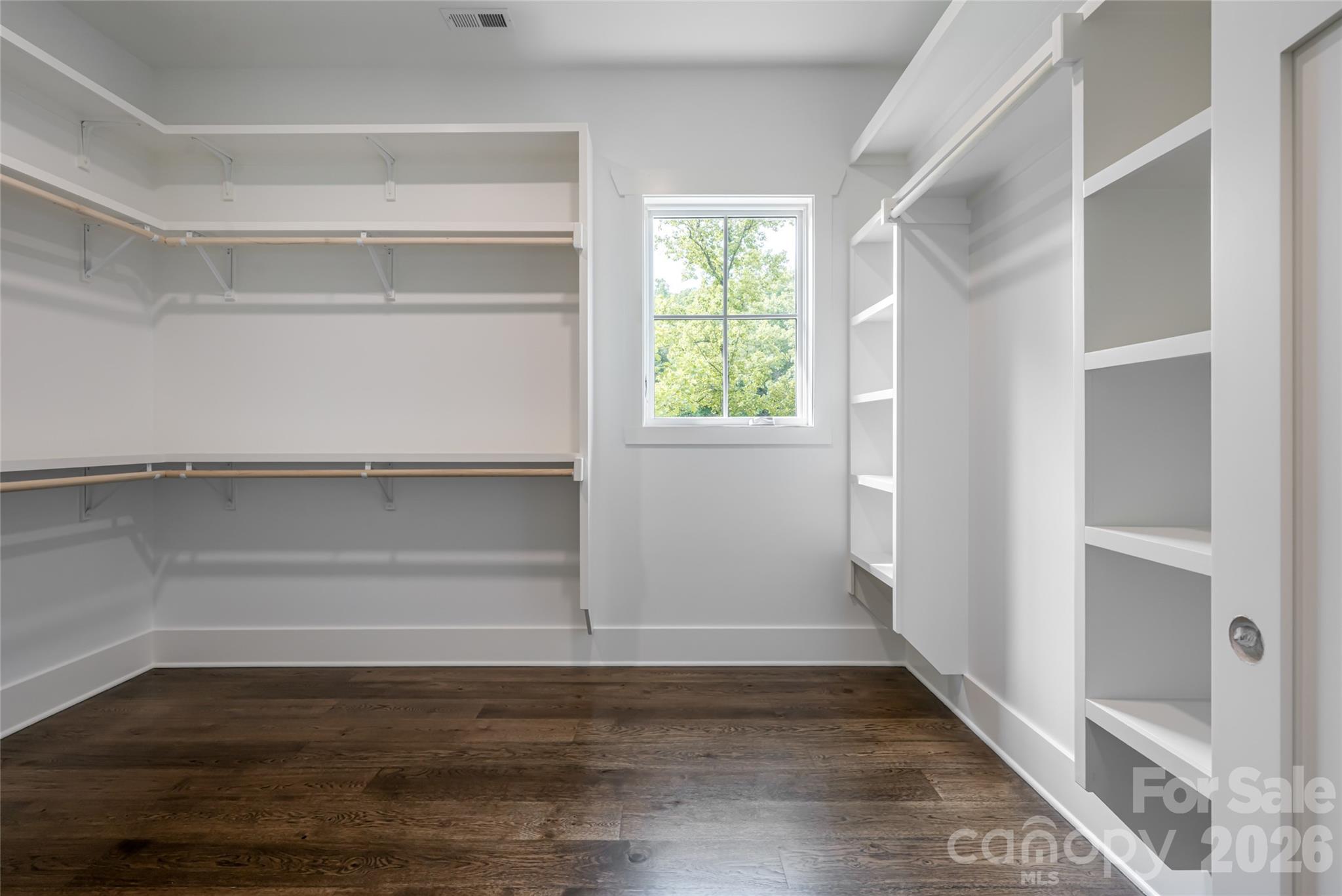 Walk-in closet - 58 Blackgum Court, Hendersonville