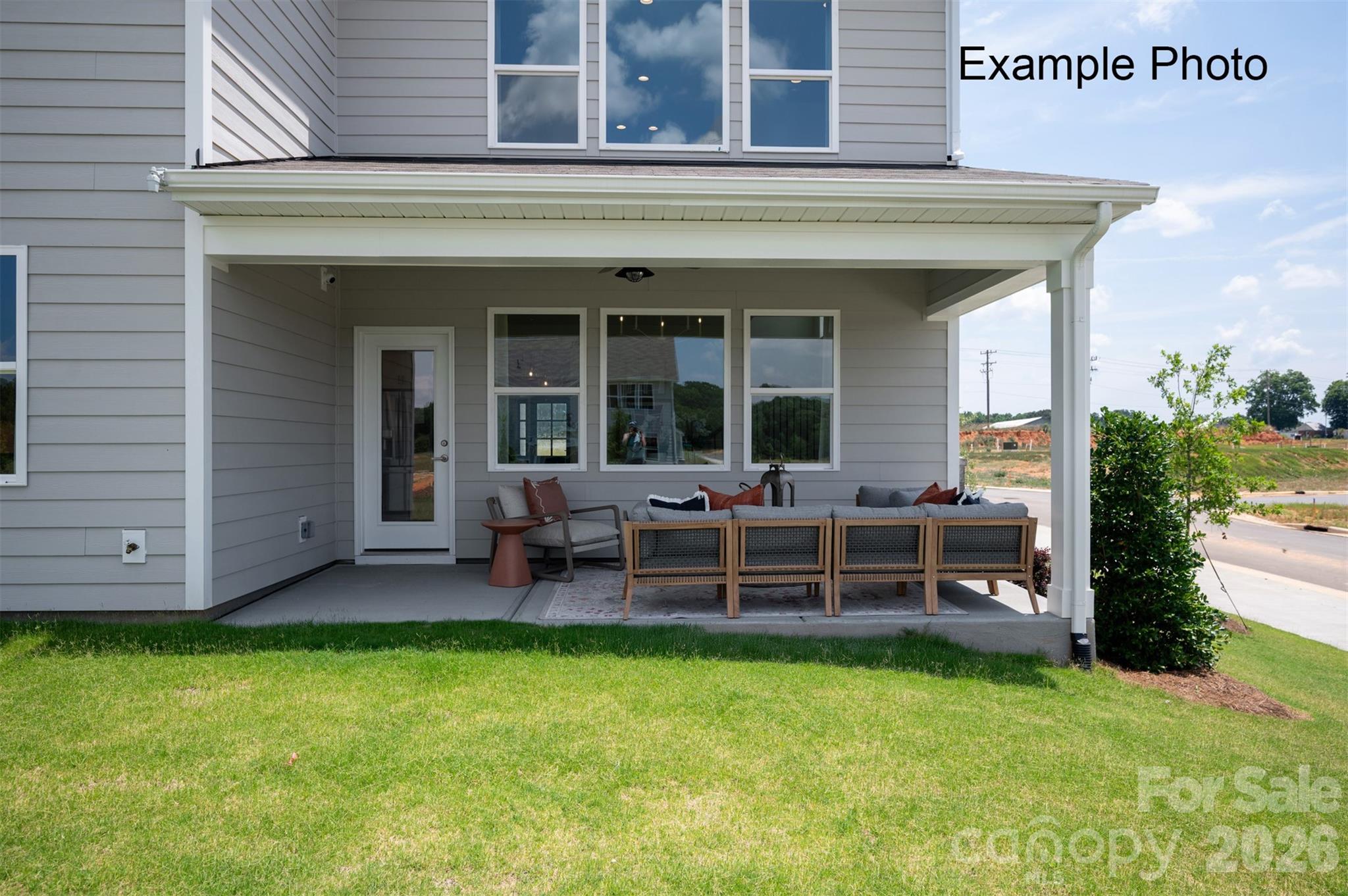 Example Photo - Rear Covered Patio - 4709 Hopsack Drive, Indian Trail