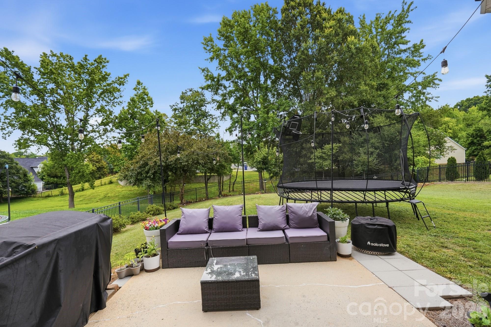 mature trees behind home - 2616 Sierra Chase Drive, Monroe