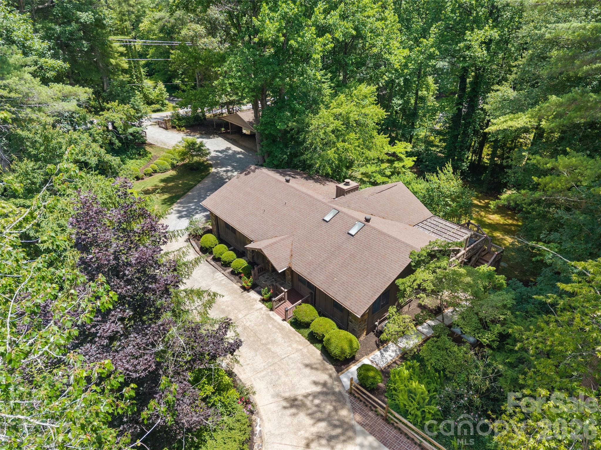 Aerial View - 3 Westbridge Drive, Hendersonville