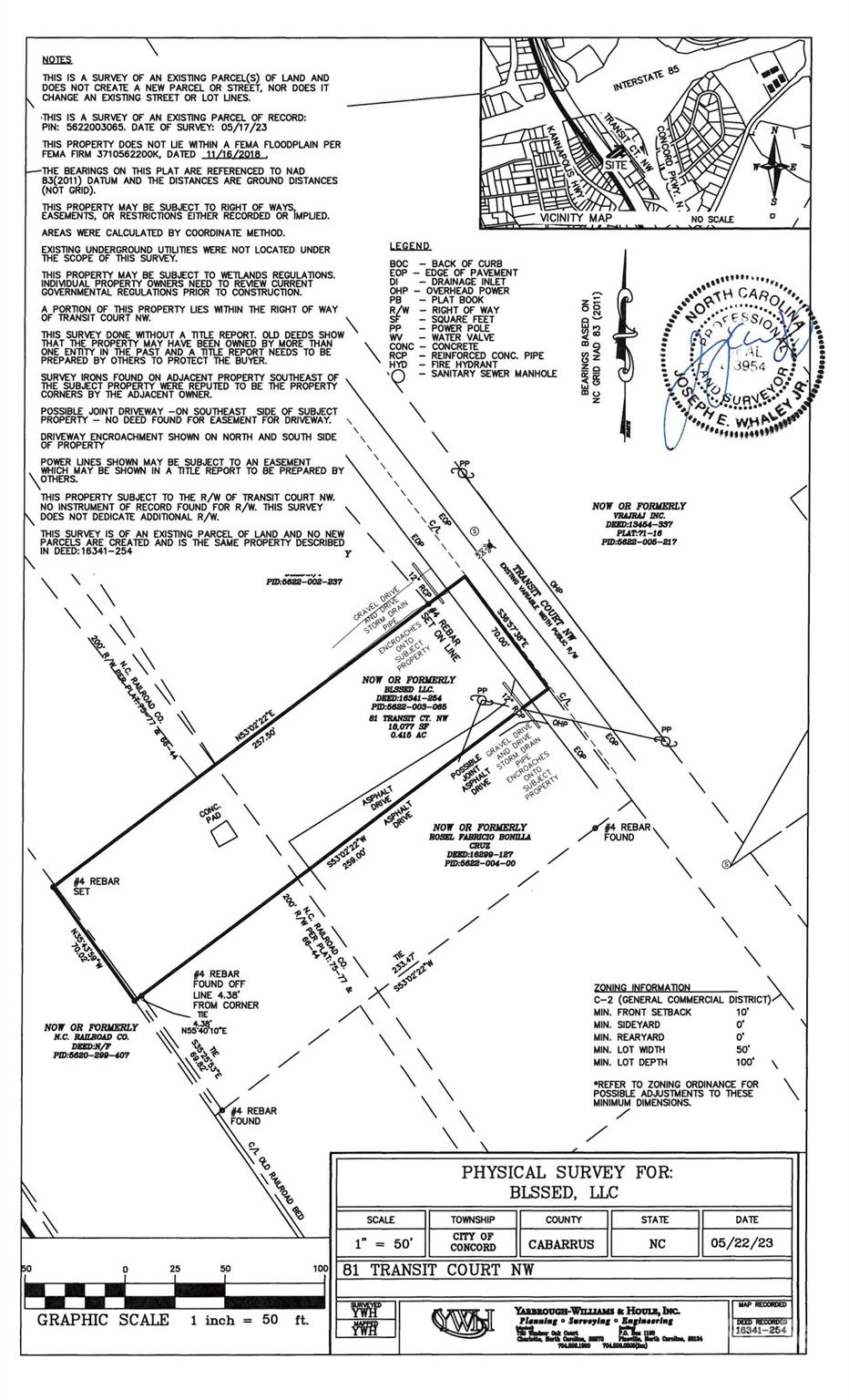 Lot at 81 Transit Court NW, Concord, photo 3 of 3