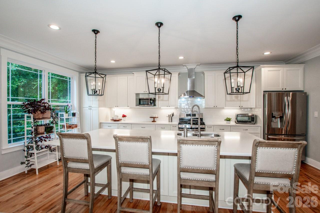 Massive kitchen island - 155 Wood Acre Drive, Mooresville