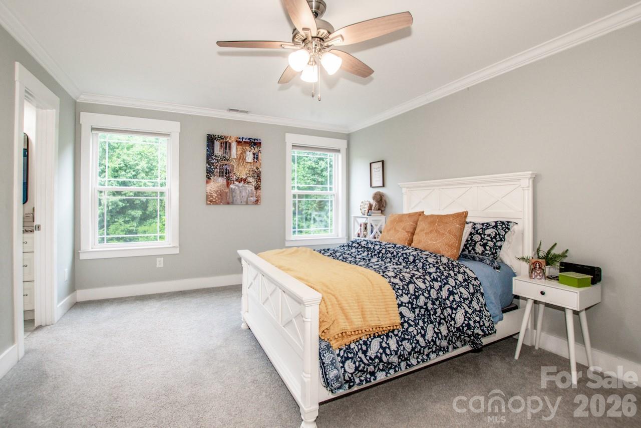 Second primary suite upstairs - 155 Wood Acre Drive, Mooresville