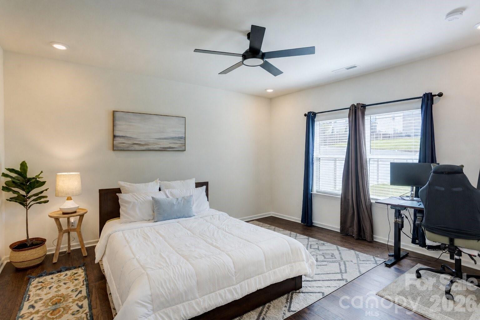 Primary bedroom on first floor - 6319 Clarisse Drive SW, Concord