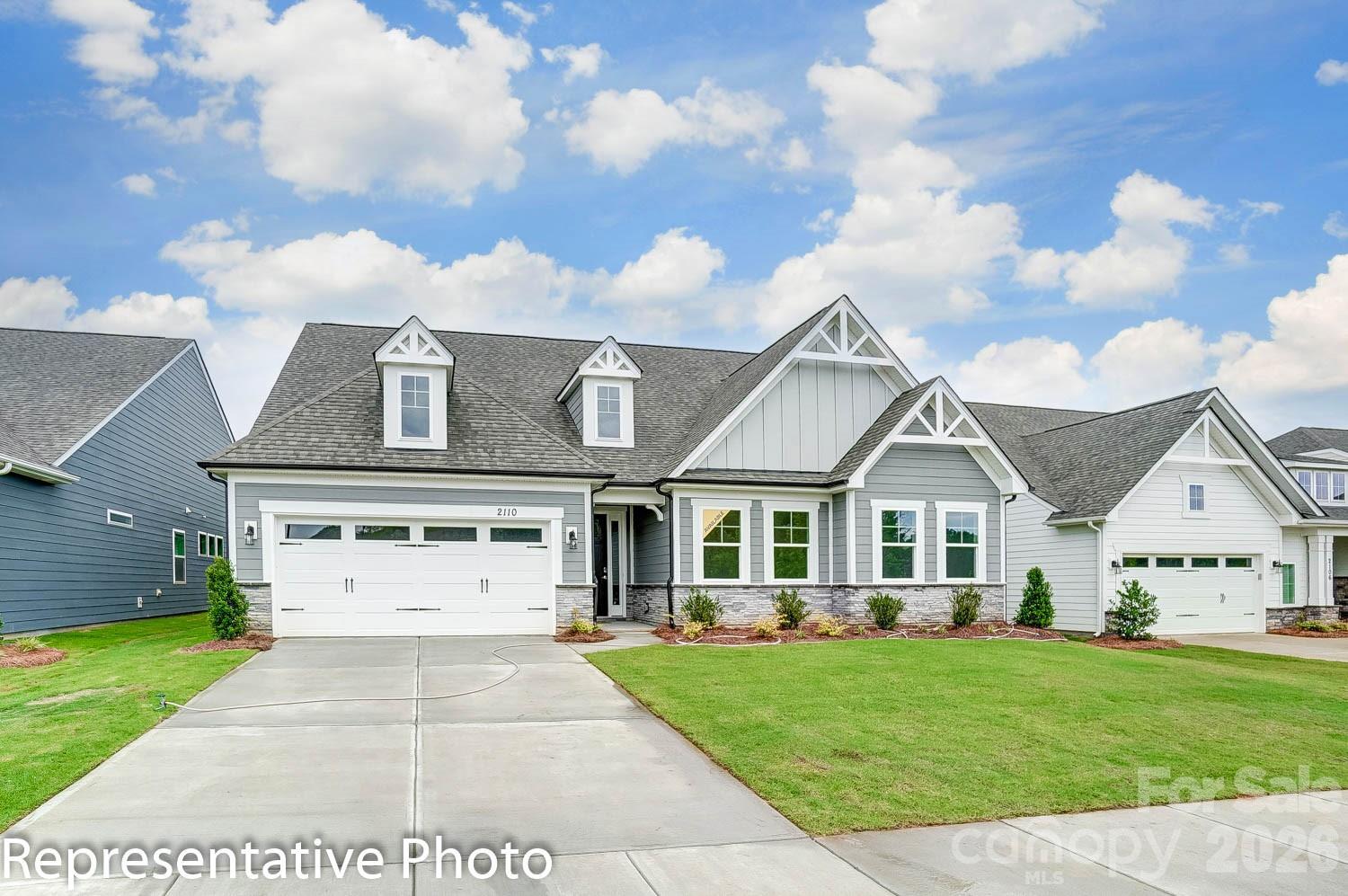 Proposed Sullivan floorplan on homesite 24 - 4014 Cedar Falls Drive, Waxhaw