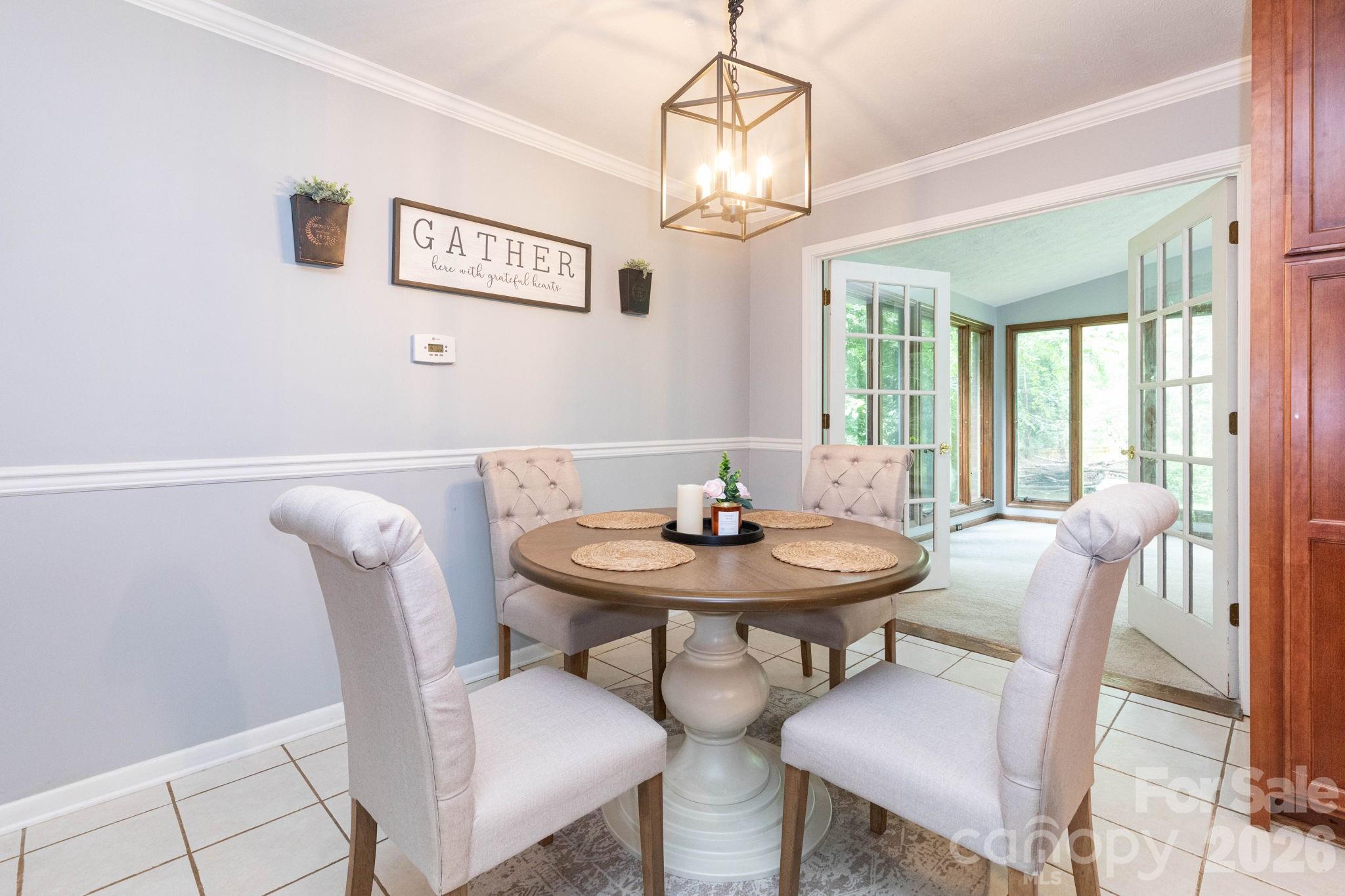 Dining Room - 936 Toxaway Drive, Hendersonville