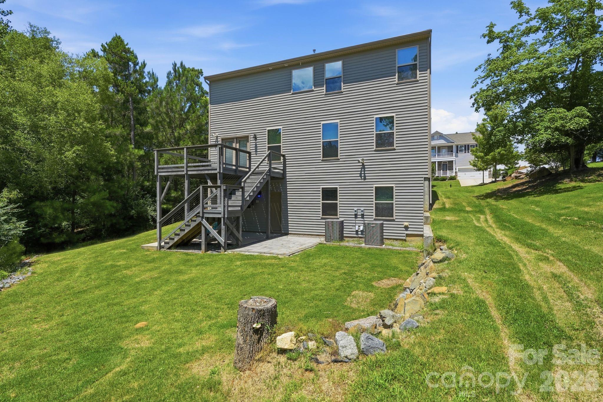 Back of house - 4870 Summerside Drive, Lake Wylie