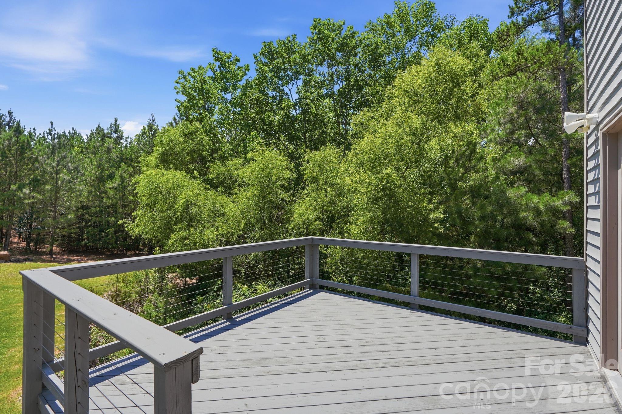 Deck off of main level - 4870 Summerside Drive, Lake Wylie
