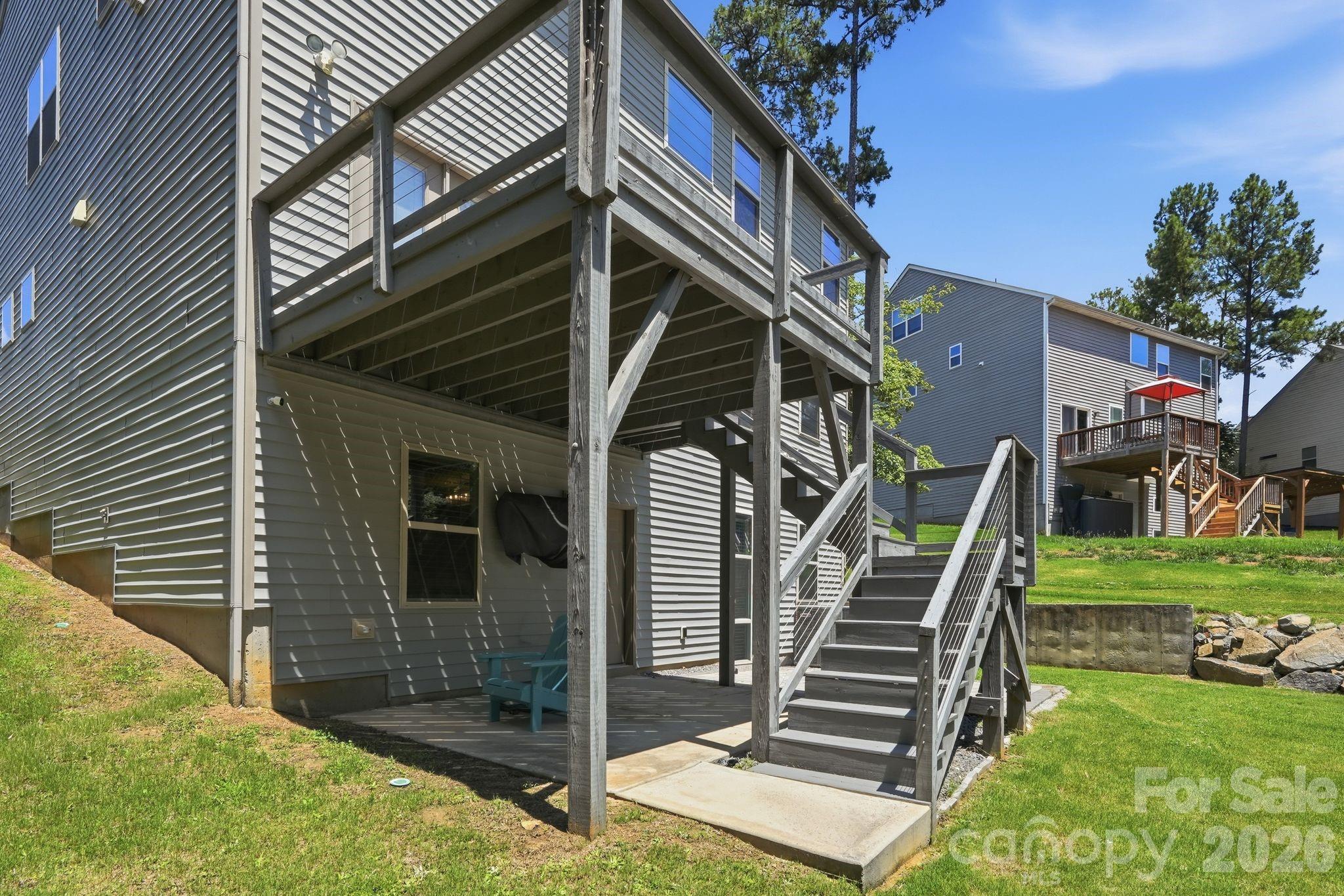 Covered area under deck - 4870 Summerside Drive, Lake Wylie