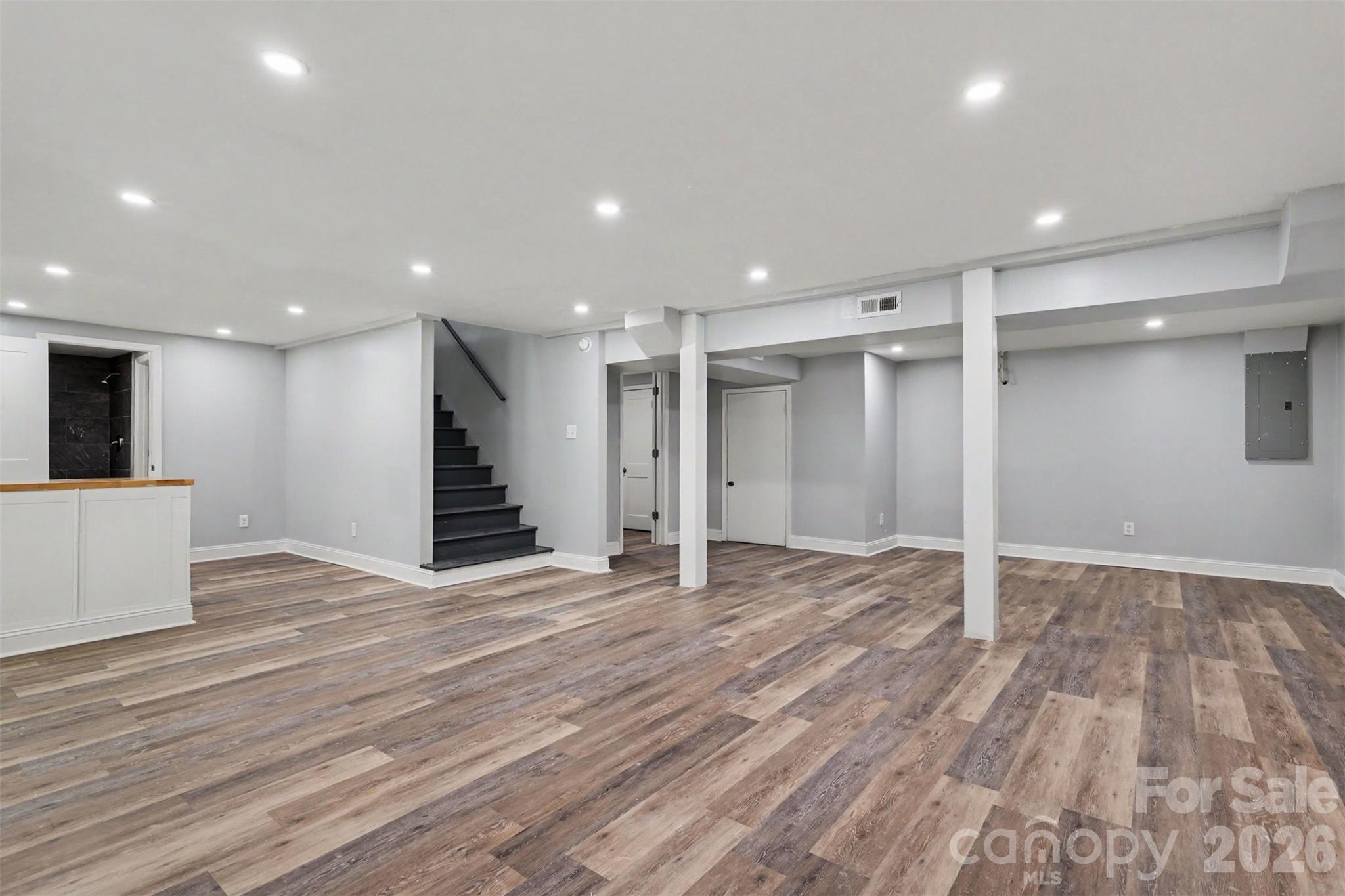 Game room/ Family room in basement - 6917 Navajo Trail, Sherrills Ford