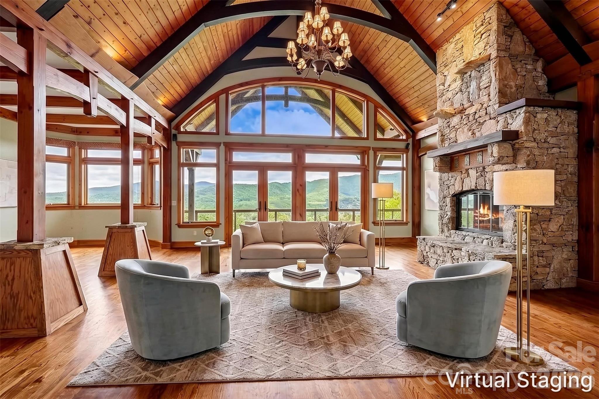 Virtually Staged - 241 Glen Eagle Drive, Waynesville