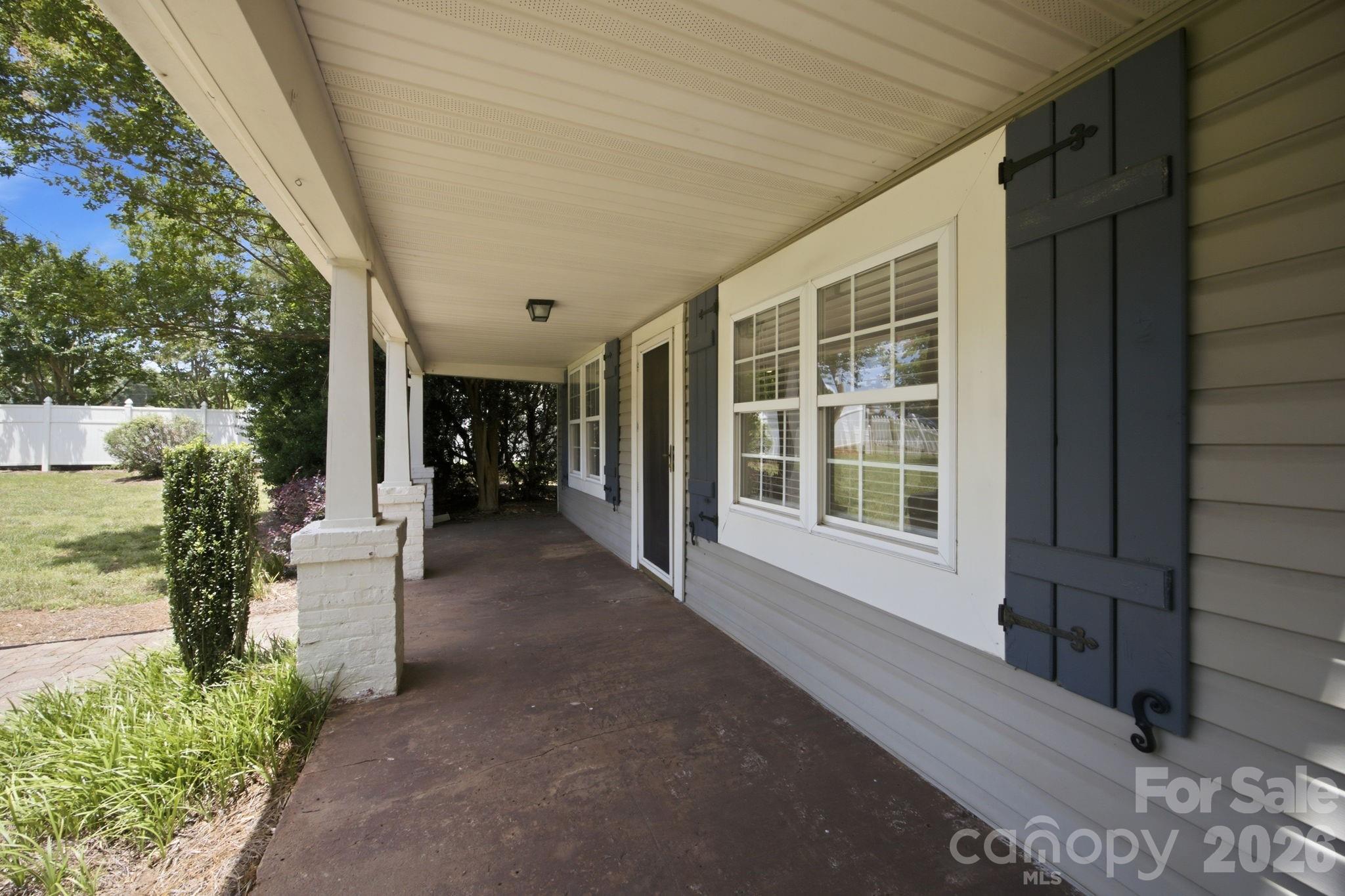 Covered front porch - 19428 Zion Avenue, Cornelius