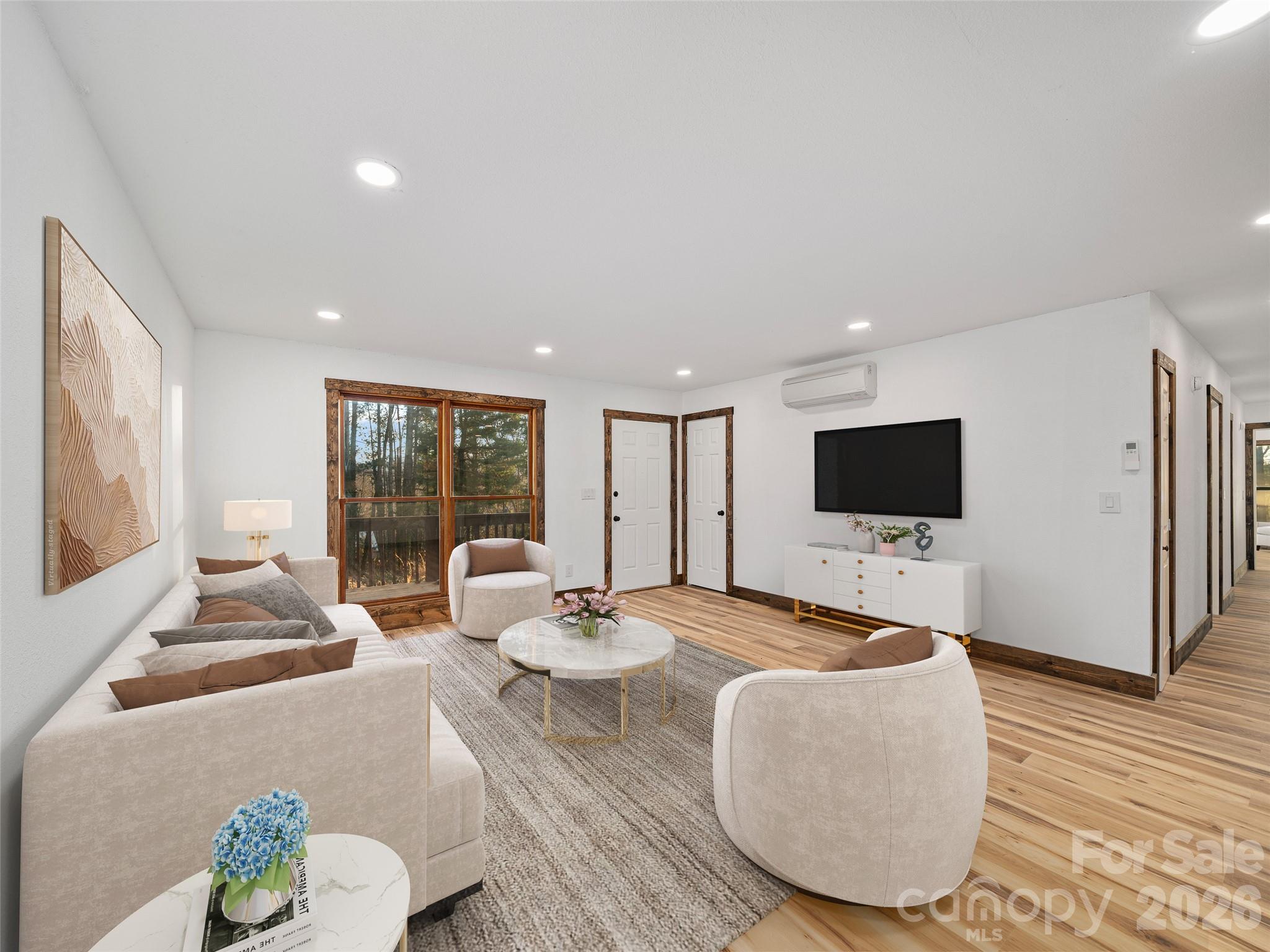 Main Home Living Room - Virtual Staging - 139 Church Street, Burnsville