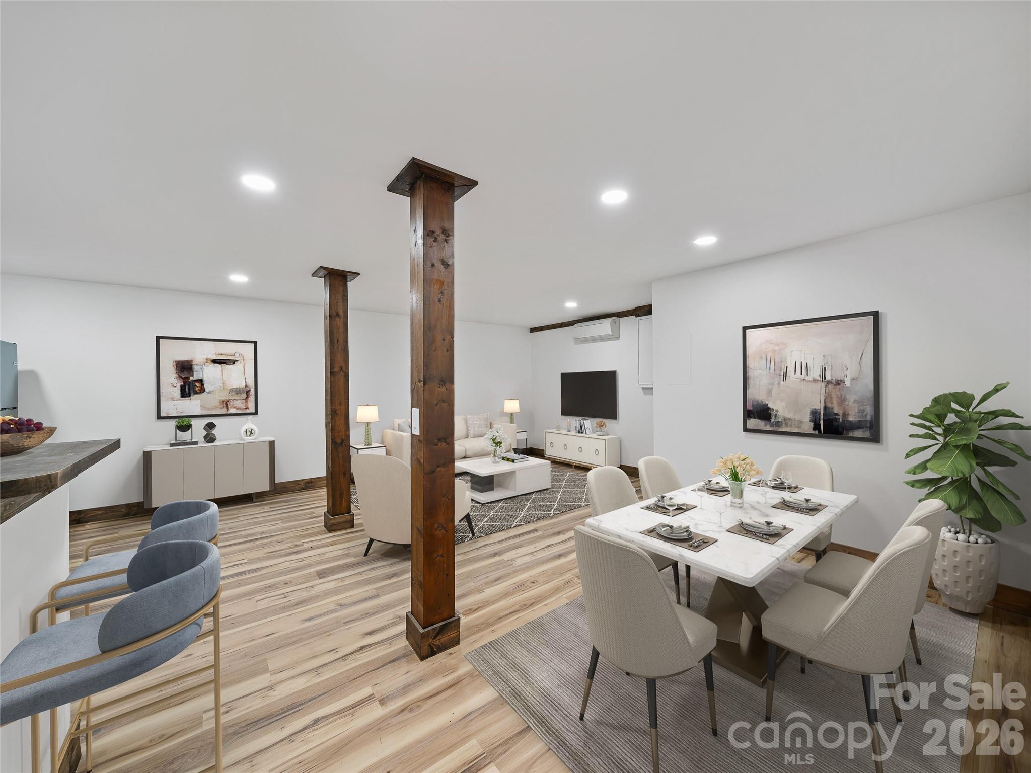 Basement-Virtual Staging - 139 Church Street, Burnsville
