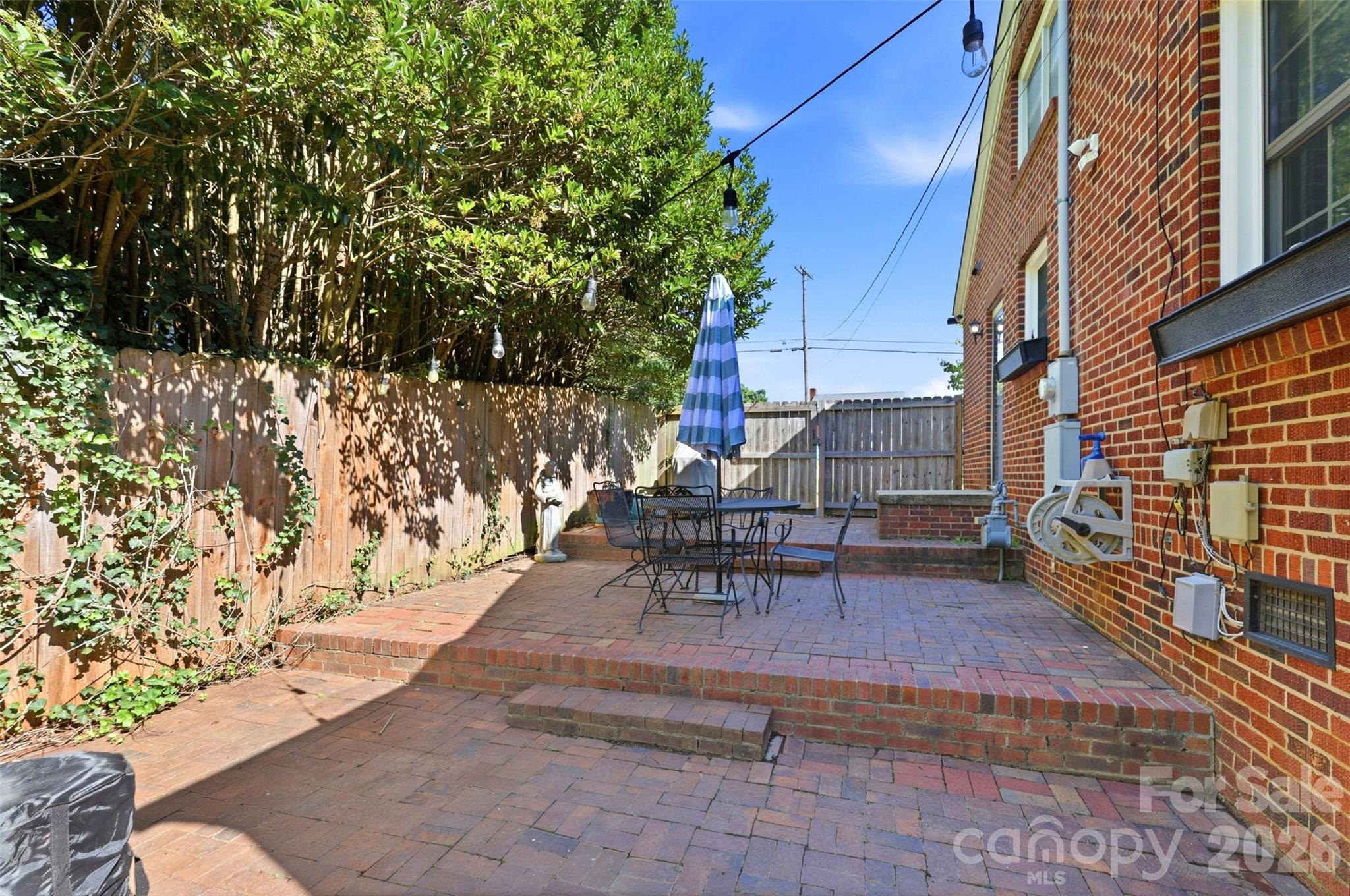 Second Patio off the Kitchen Side of the home - 2201 Armstrong Park Drive, Gastonia