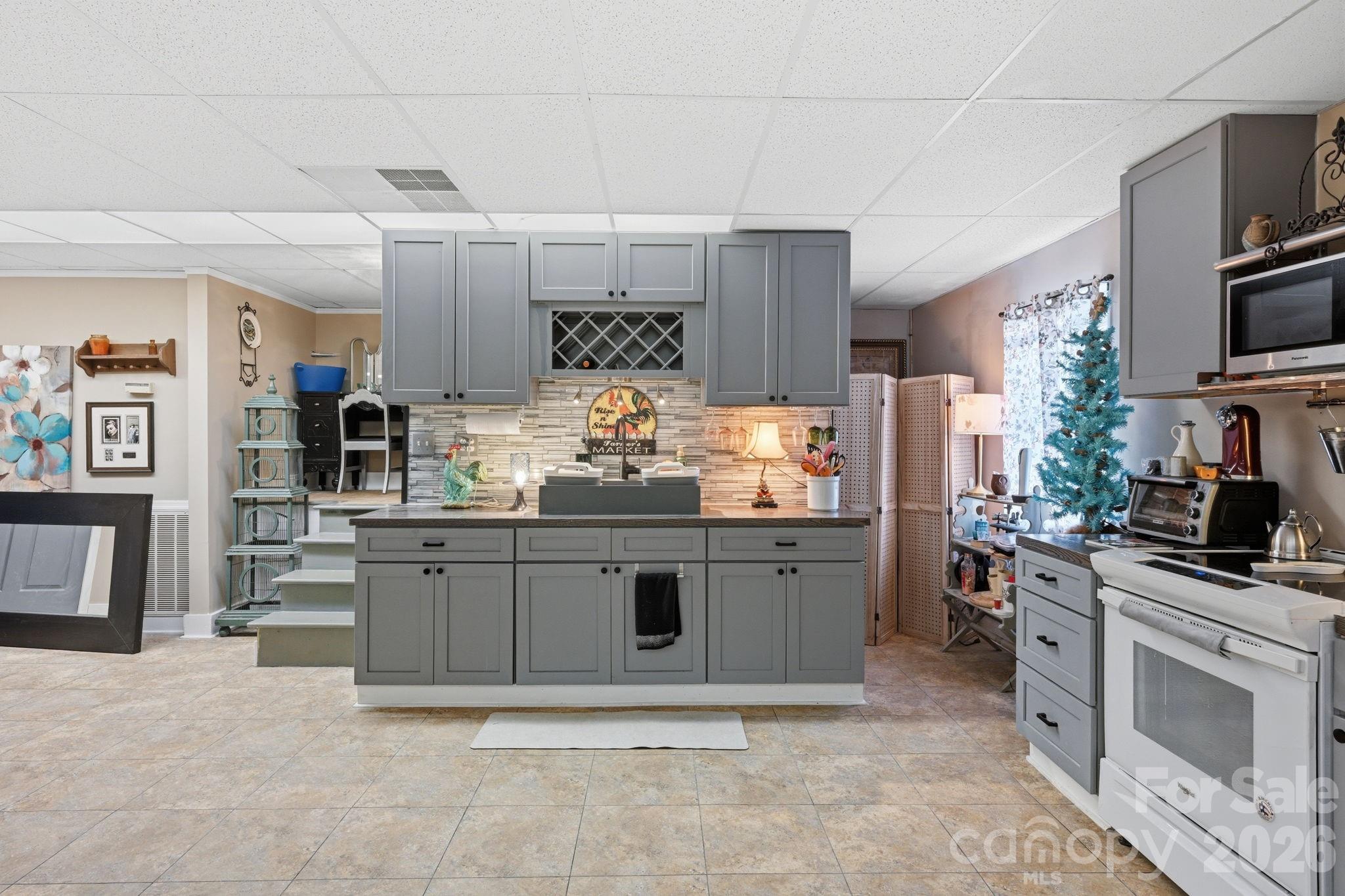 Basement Kitchen - 4420 Tucker Road, Belmont