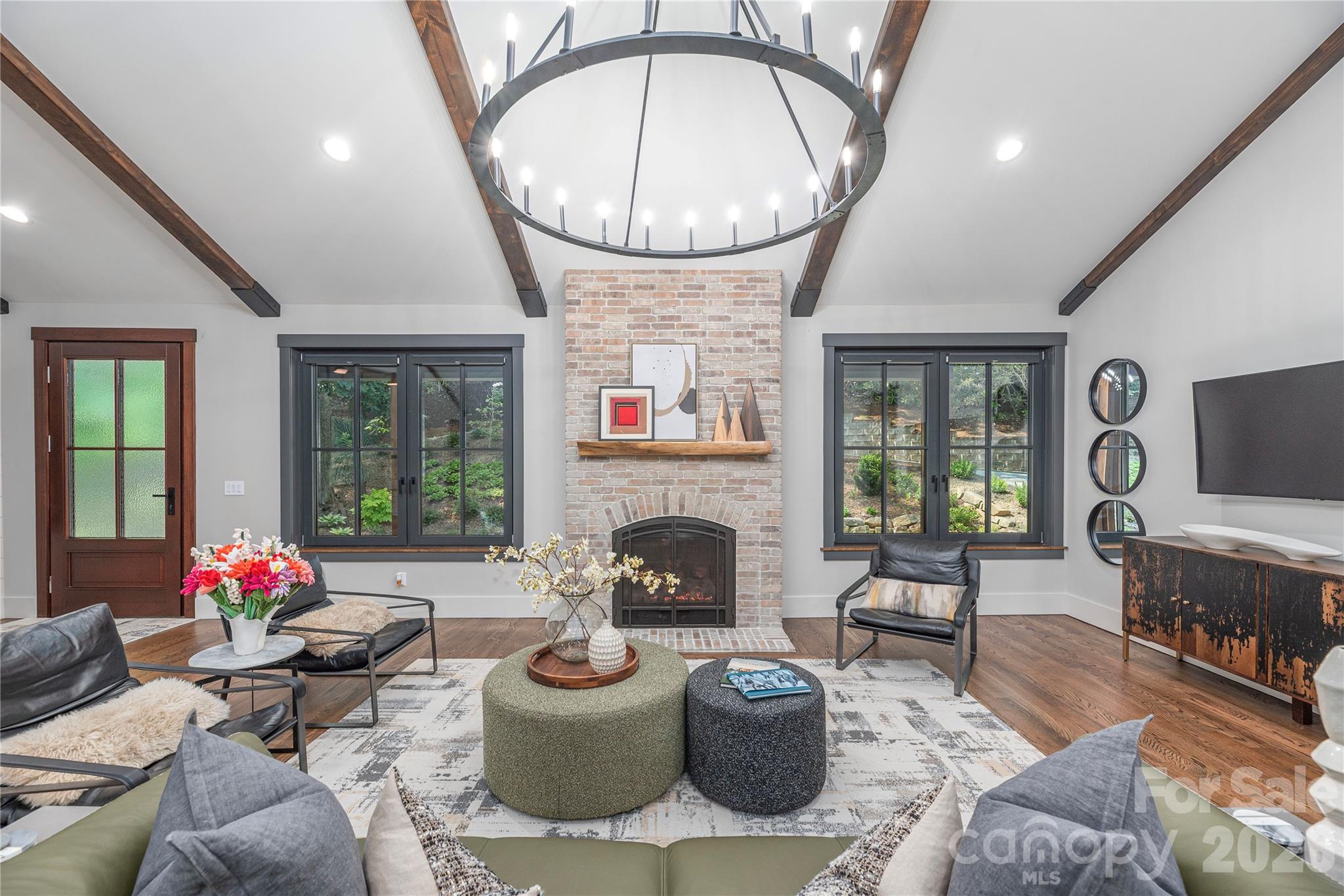 Large chandlier and windows provide light and bright spaces - 28 Garren View Drive, Fairview
