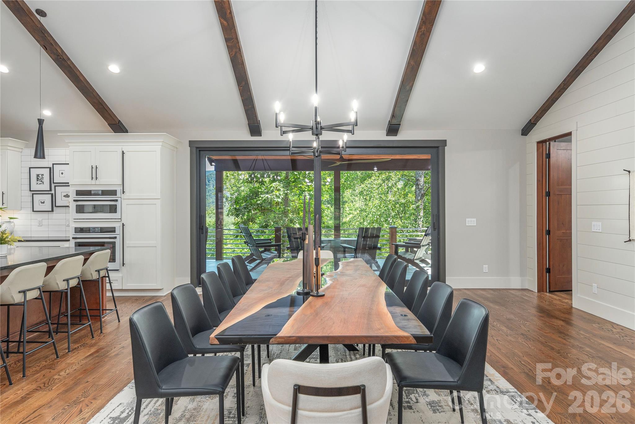 Large sliders to back deck for indoor/outdoor living - 28 Garren View Drive, Fairview