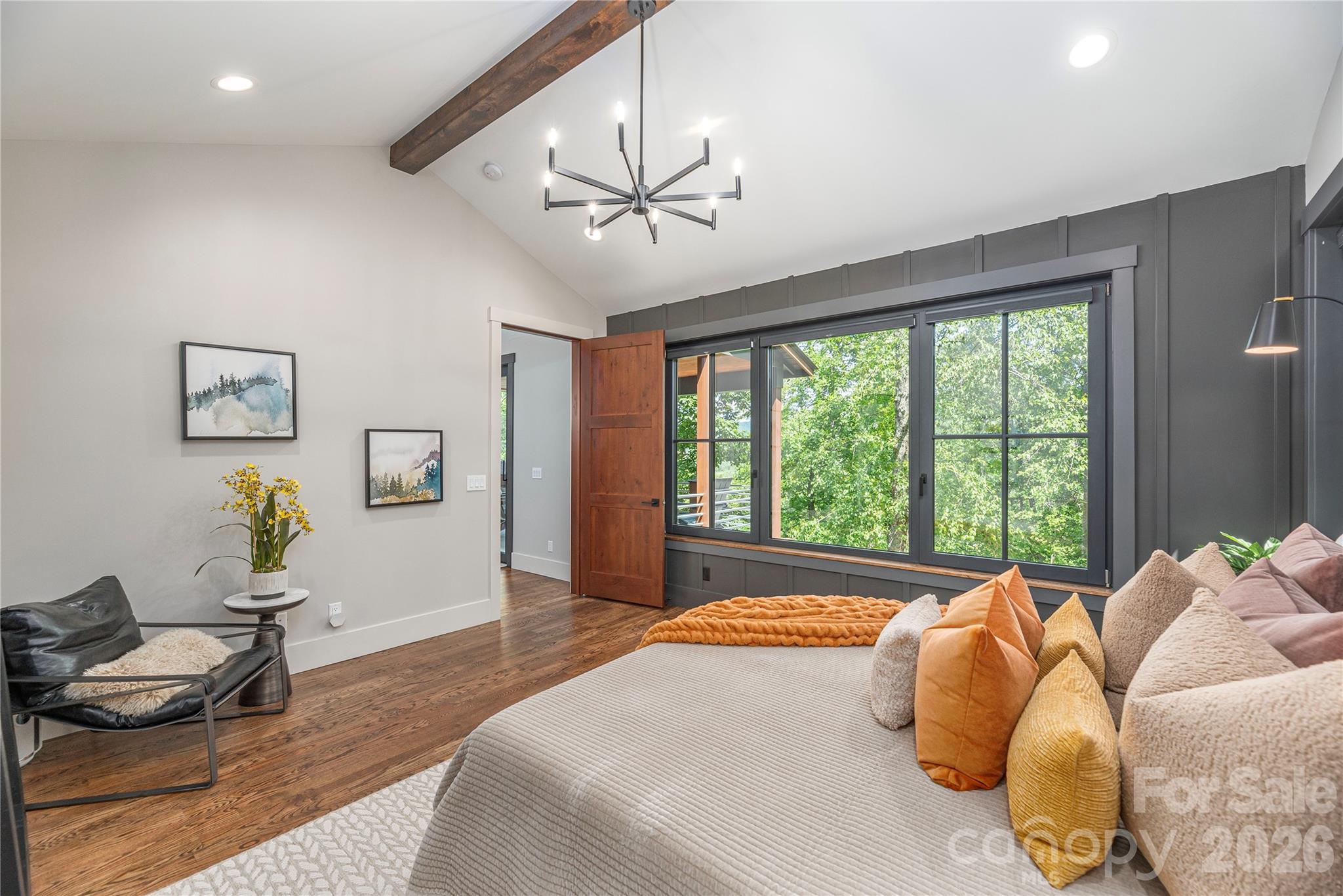 Primary suite with large windows - 28 & 30 Garren View Drive, Fairview